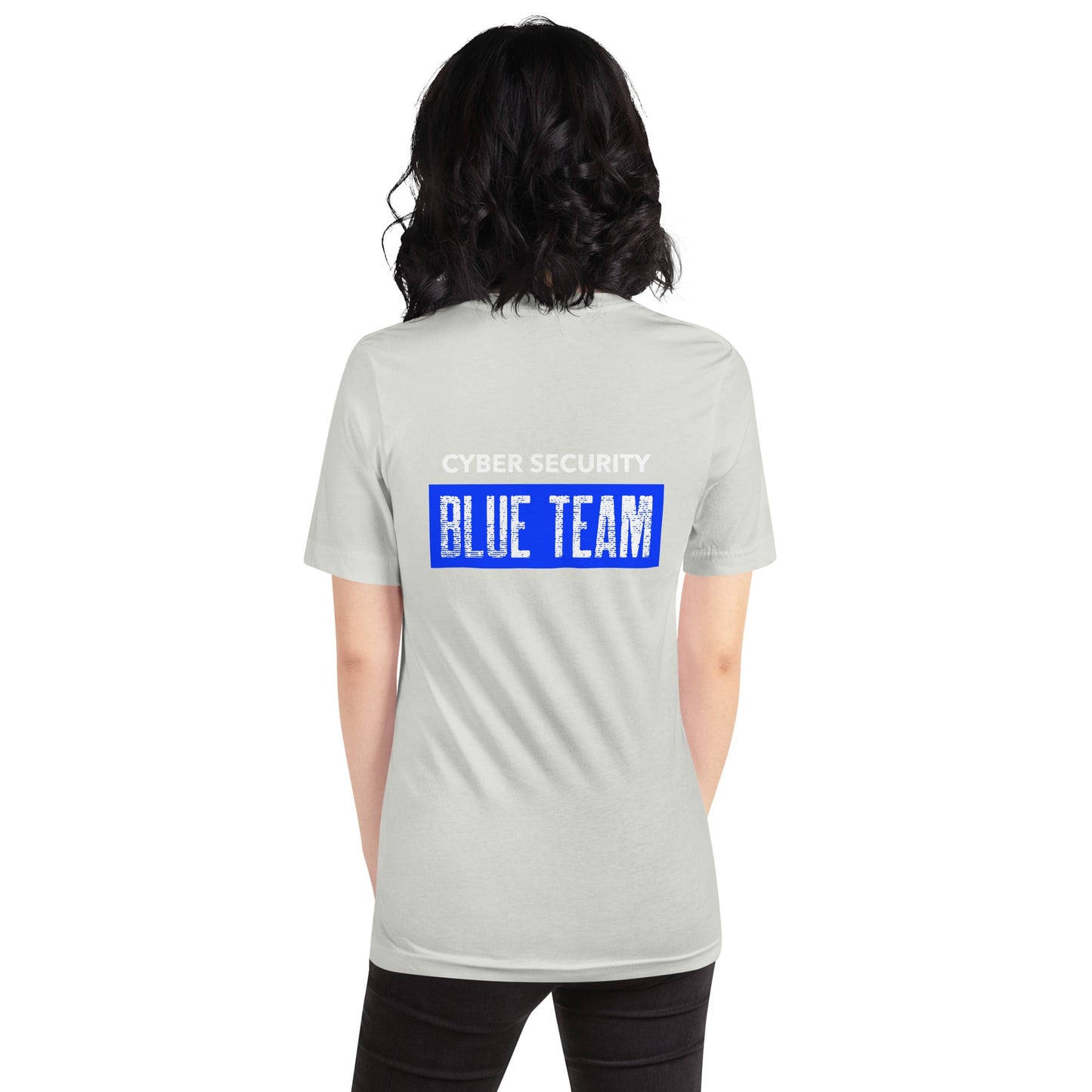 Cyber Security Blue Team V5 - Unisex t-shirt ( Back Print ) by DarkByteGear