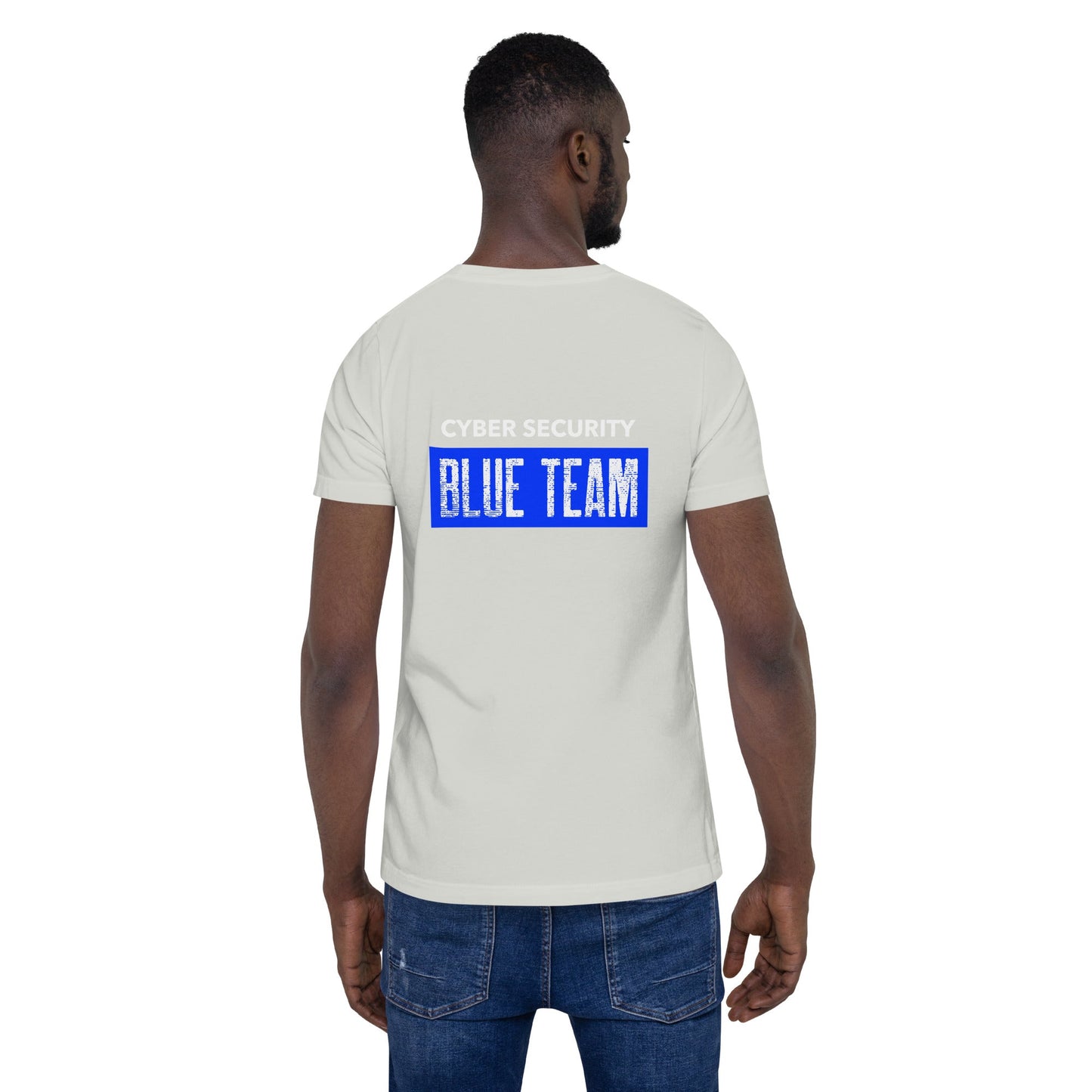 Cyber Security Blue Team V5 - Unisex t-shirt ( Back Print ) by DarkByteGear