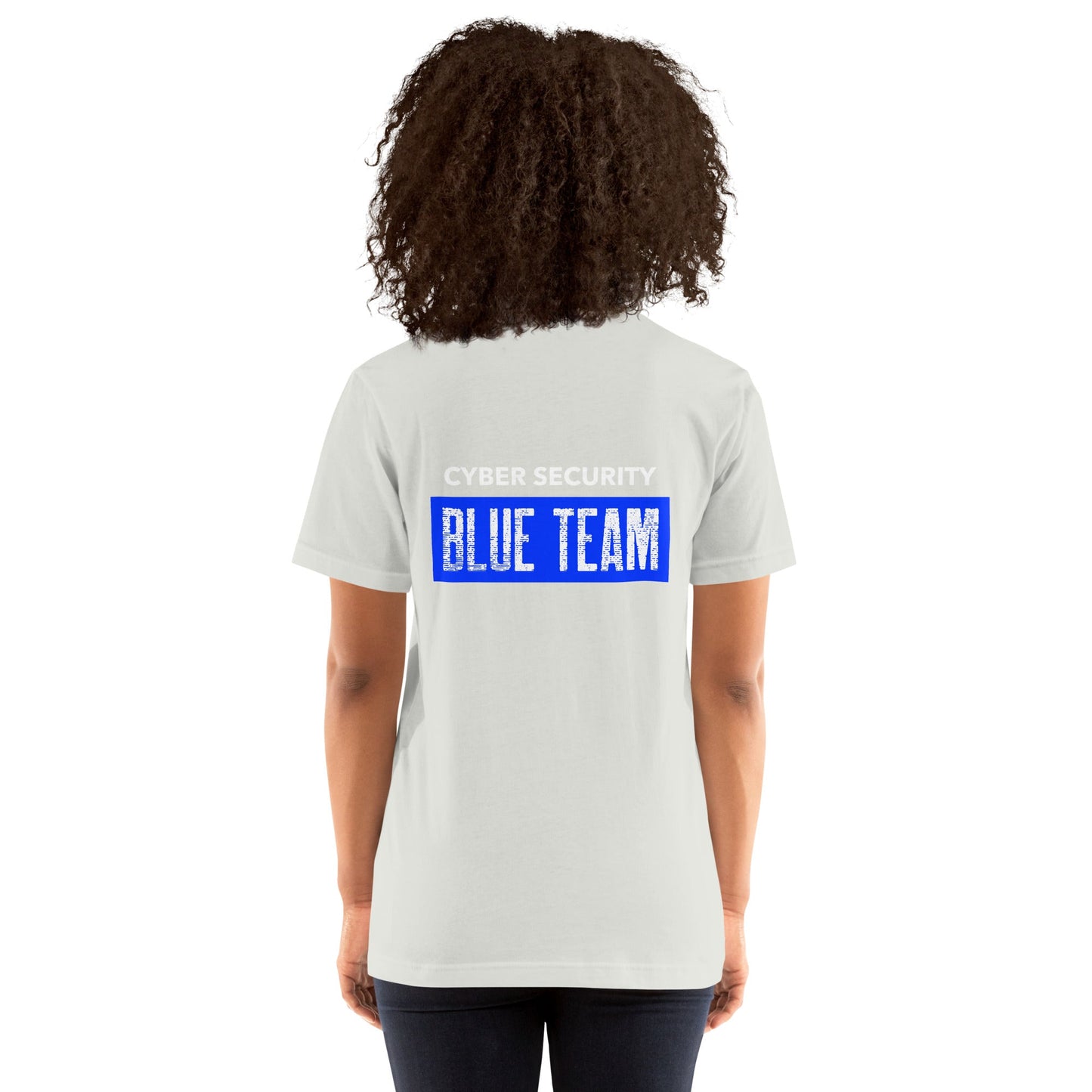 Cyber Security Blue Team V5 - Unisex t-shirt ( Back Print ) by DarkByteGear