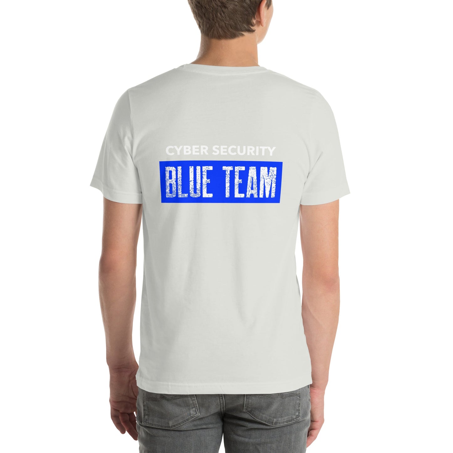 Cyber Security Blue Team V5 - Unisex t-shirt ( Back Print ) by DarkByteGear