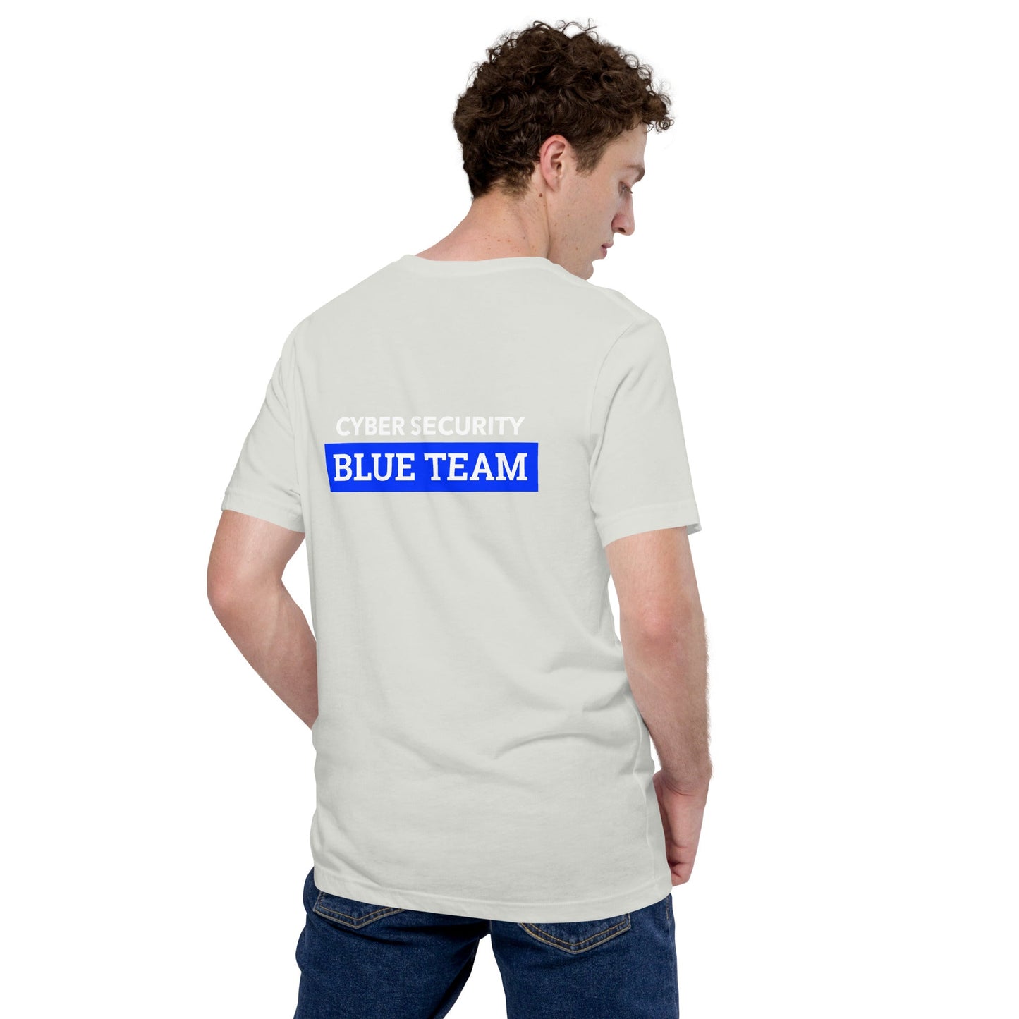 Cyber Security Blue Team V6 - Unisex t-shirt ( Back Print ) by DarkByteGear