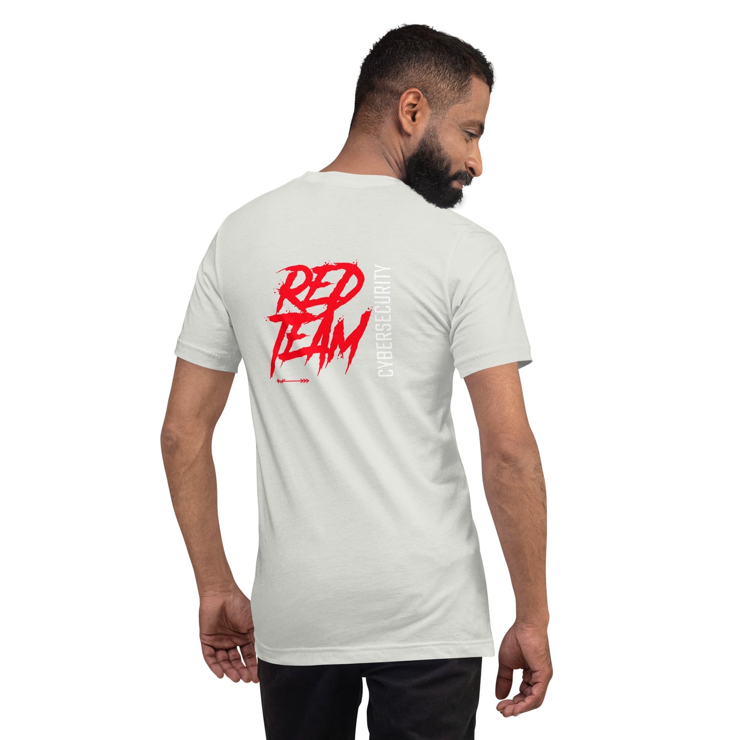 Cyber Security Red Team V6 - Unisex t-shirt ( Back Print ) by DarkByteGear