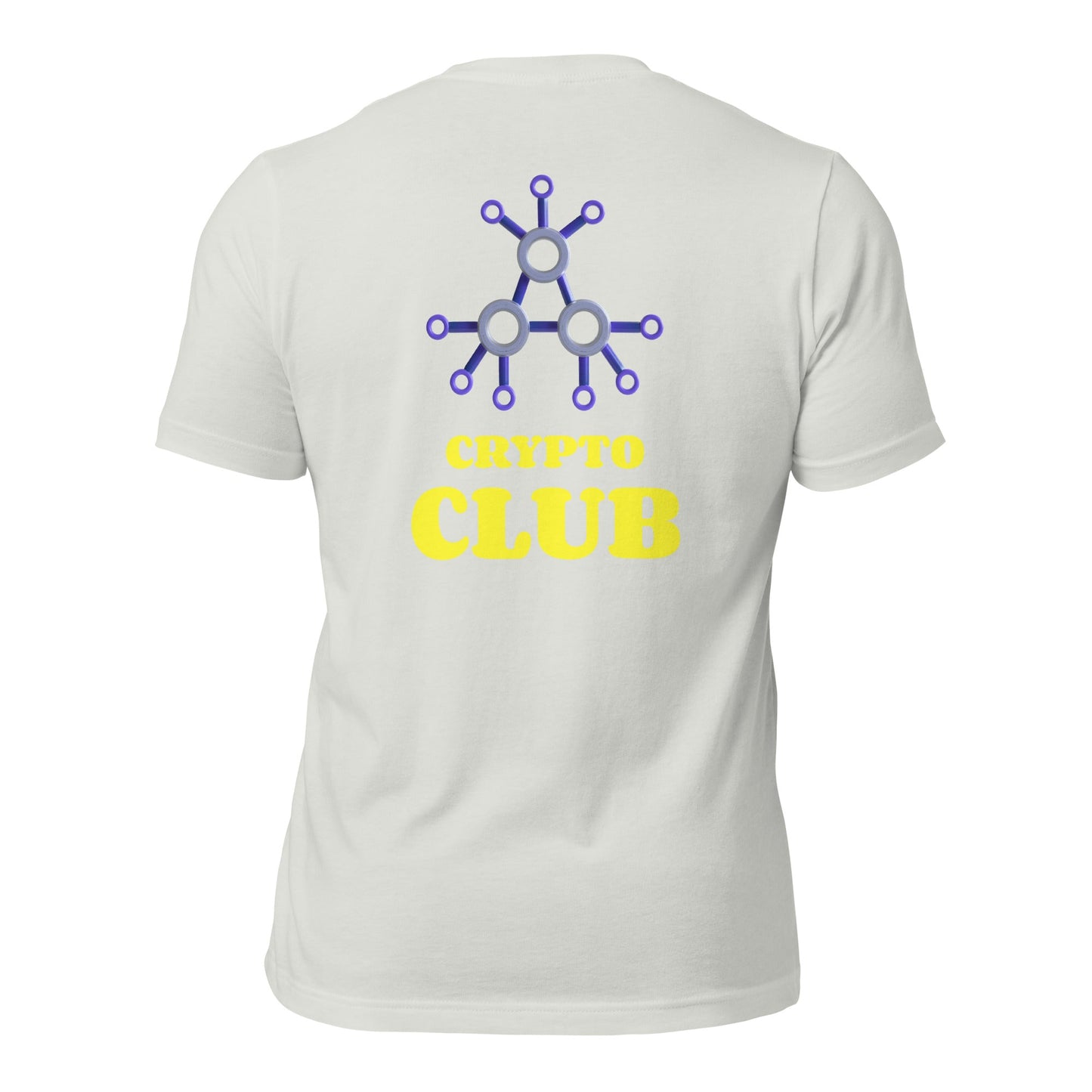 Crypto Club V1 - Unisex t-shirt ( Back Print ) by DarkByteGear