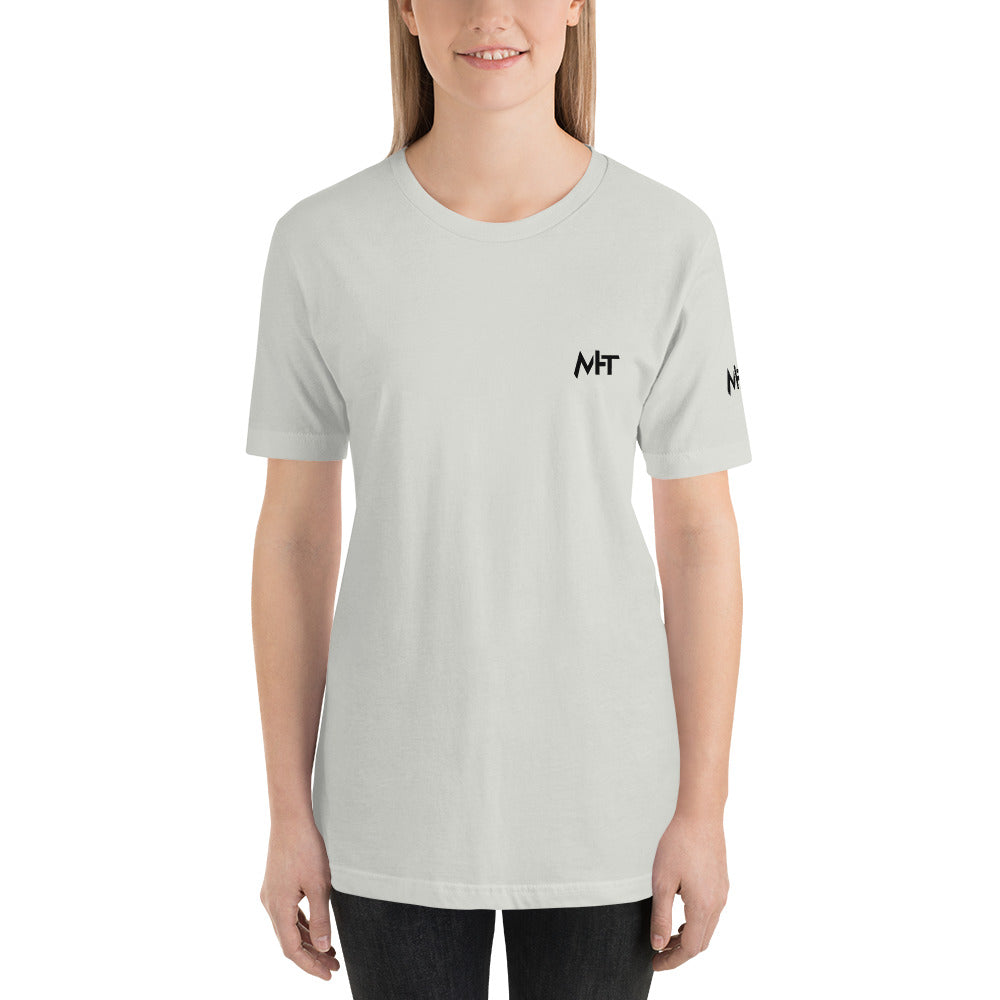 Cyber Security Red Team v5 - Short-Sleeve Unisex T-Shirt (back print) by DarkByteGear