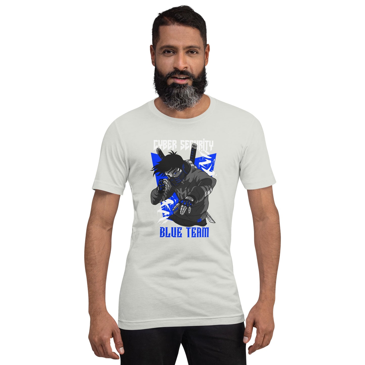 Cyber Security Blue Team V3 - Short-Sleeve Unisex T-Shirt by DarkByteGear