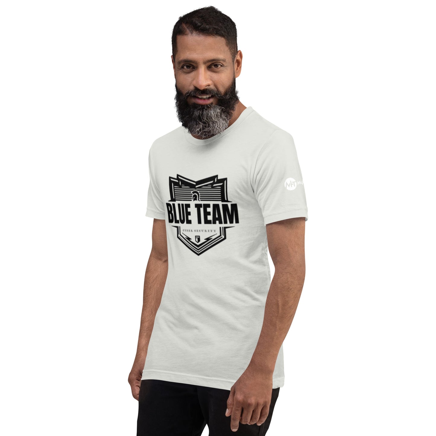 Cyber Security Blue Team V1 - Unisex t-shirt ( Back Print ) by DarkByteGear