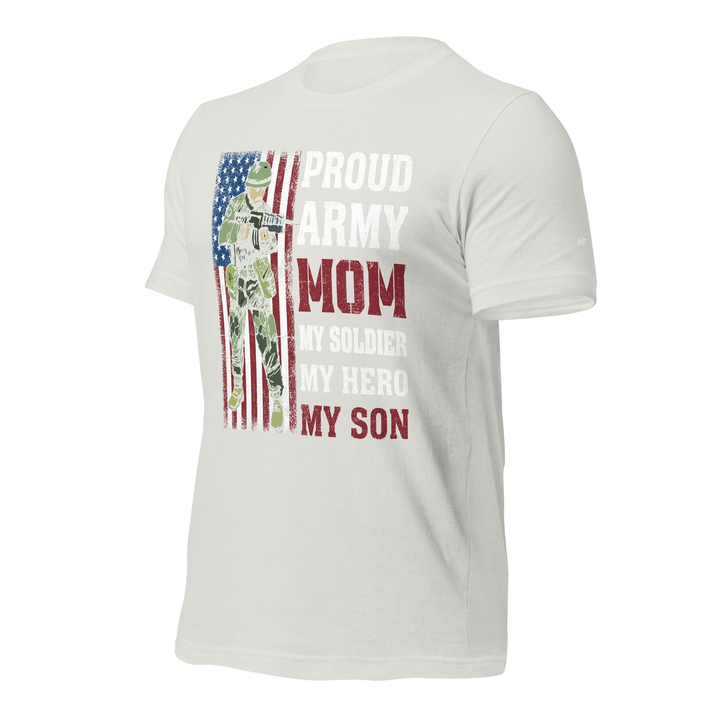 Proud Army Mom - Unisex t-shirt by DarkByteGear