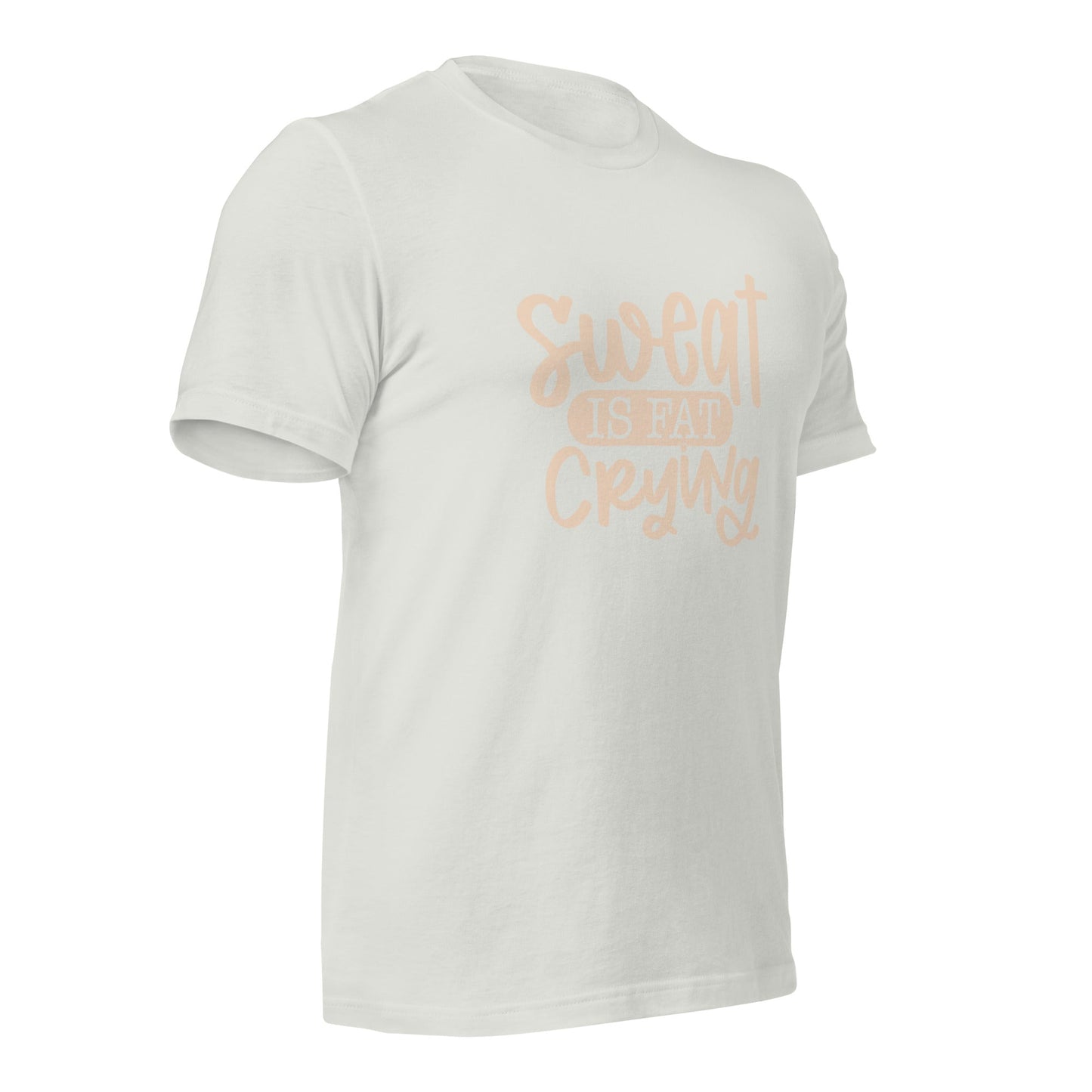 Sweat is fat crying - Unisex t-shirt by DarkByteGear