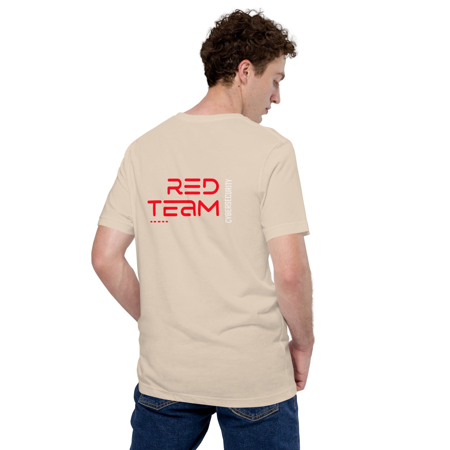 Cyber Security Red Team V11 - Unisex t-shirt ( Back Print ) by DarkByteGear
