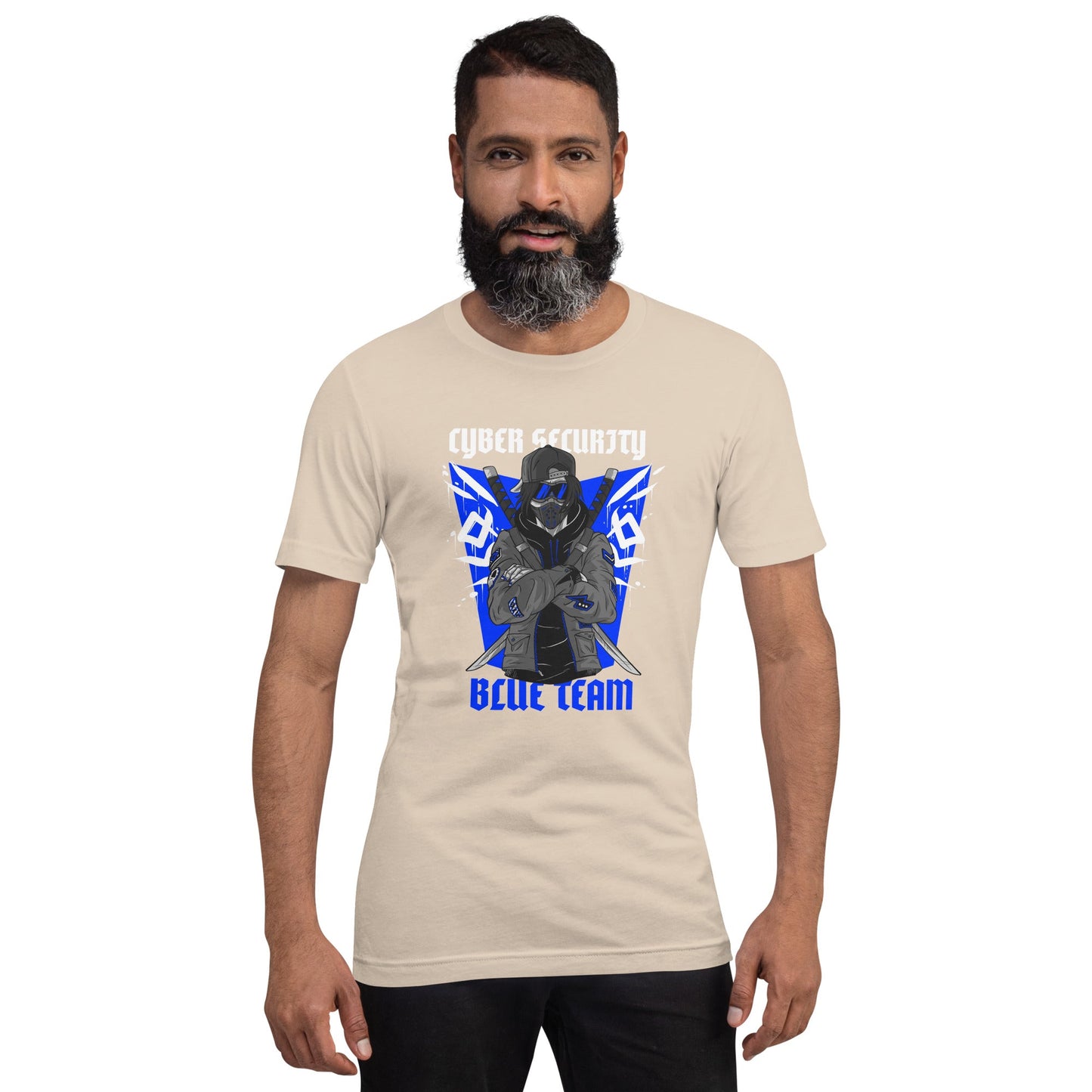 Cyber Security Blue Team V3 - Short-Sleeve Unisex T-Shirt by DarkByteGear