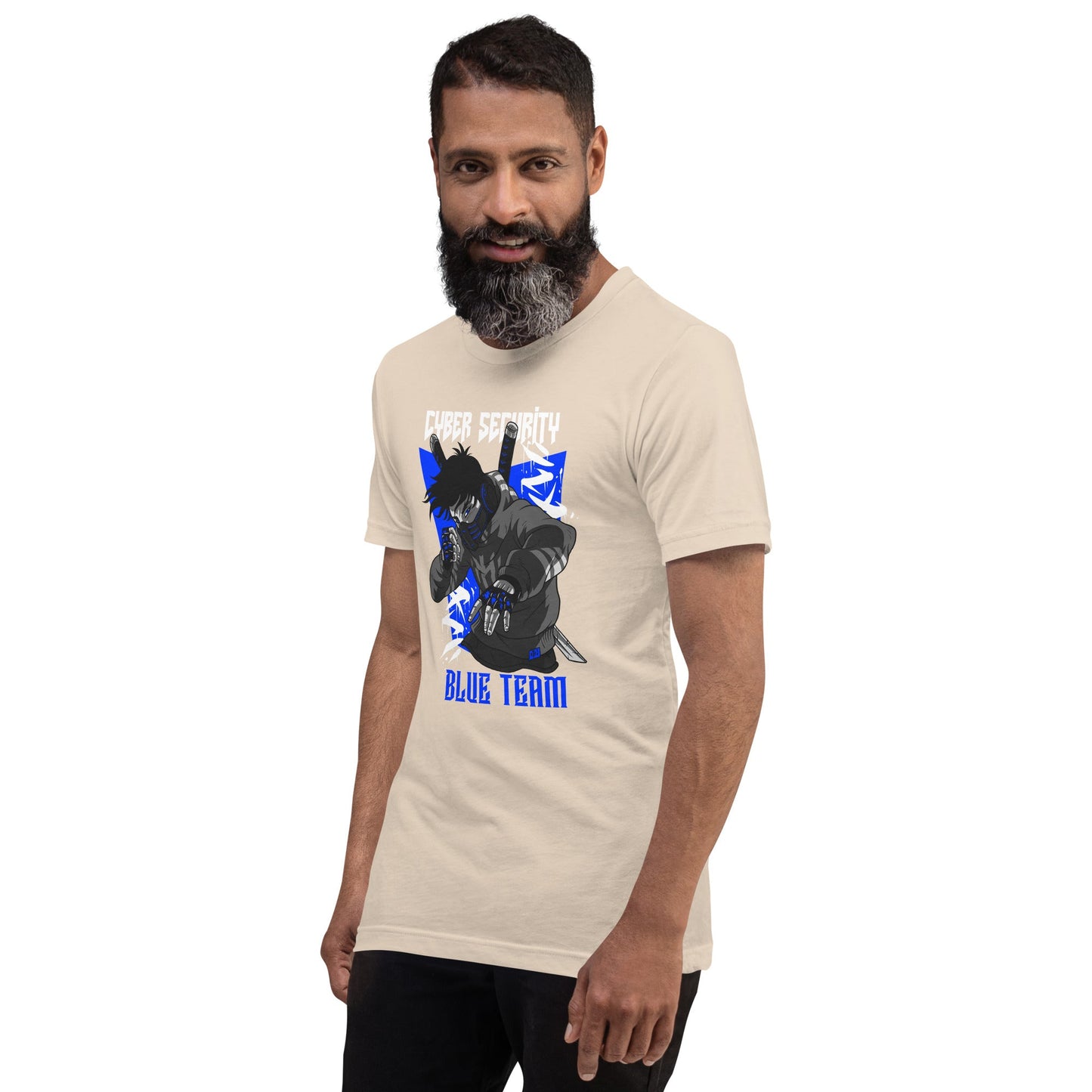 Cyber Security Blue Team V3 - Short-Sleeve Unisex T-Shirt by DarkByteGear