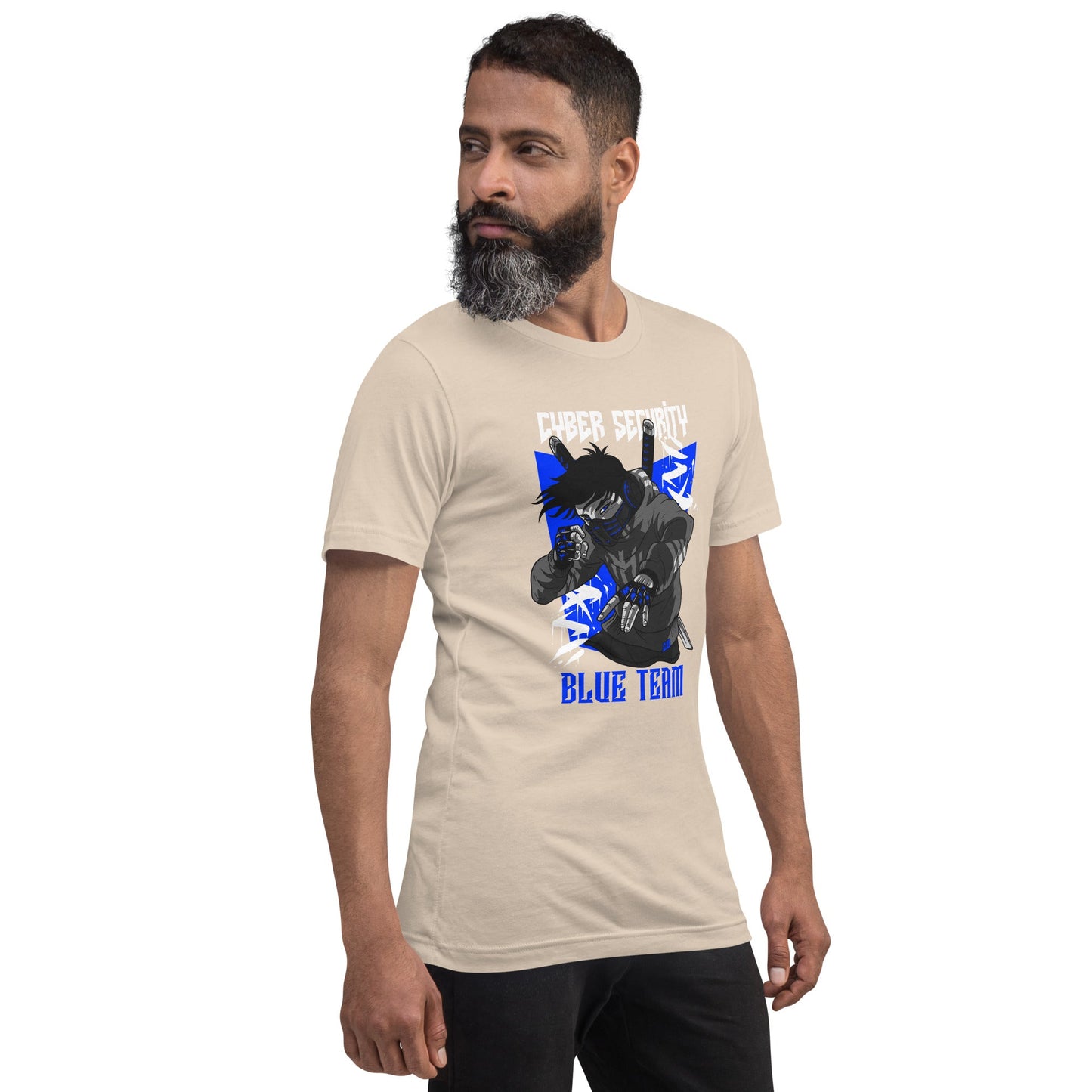 Cyber Security Blue Team V3 - Short-Sleeve Unisex T-Shirt by DarkByteGear