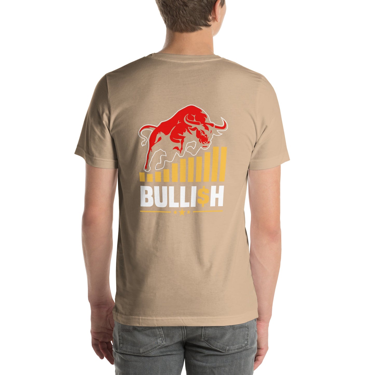 BULLI$H - Unisex t-shirt ( Back Print ) by DarkByteGear