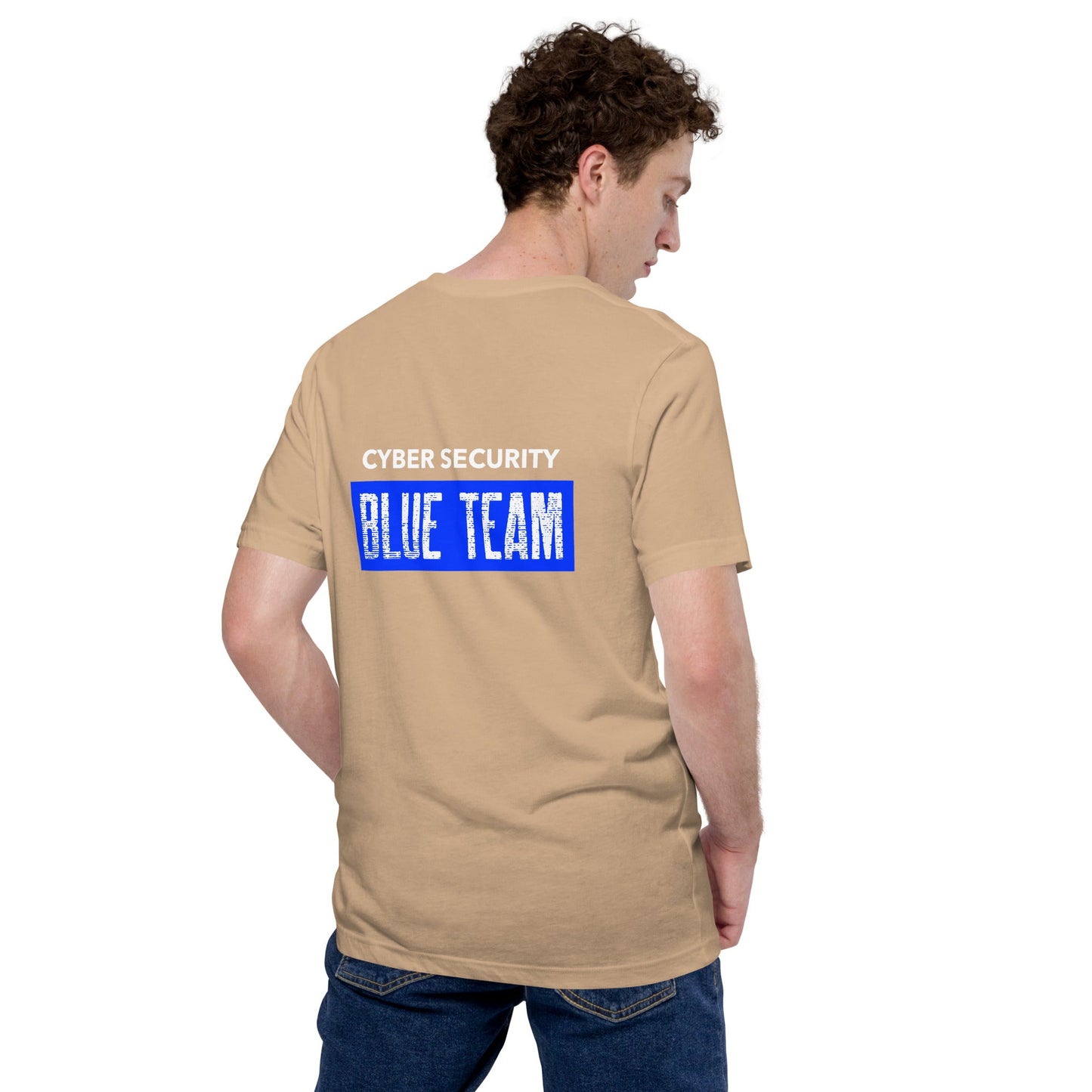 Cyber Security Blue Team V5 - Unisex t-shirt ( Back Print ) by DarkByteGear