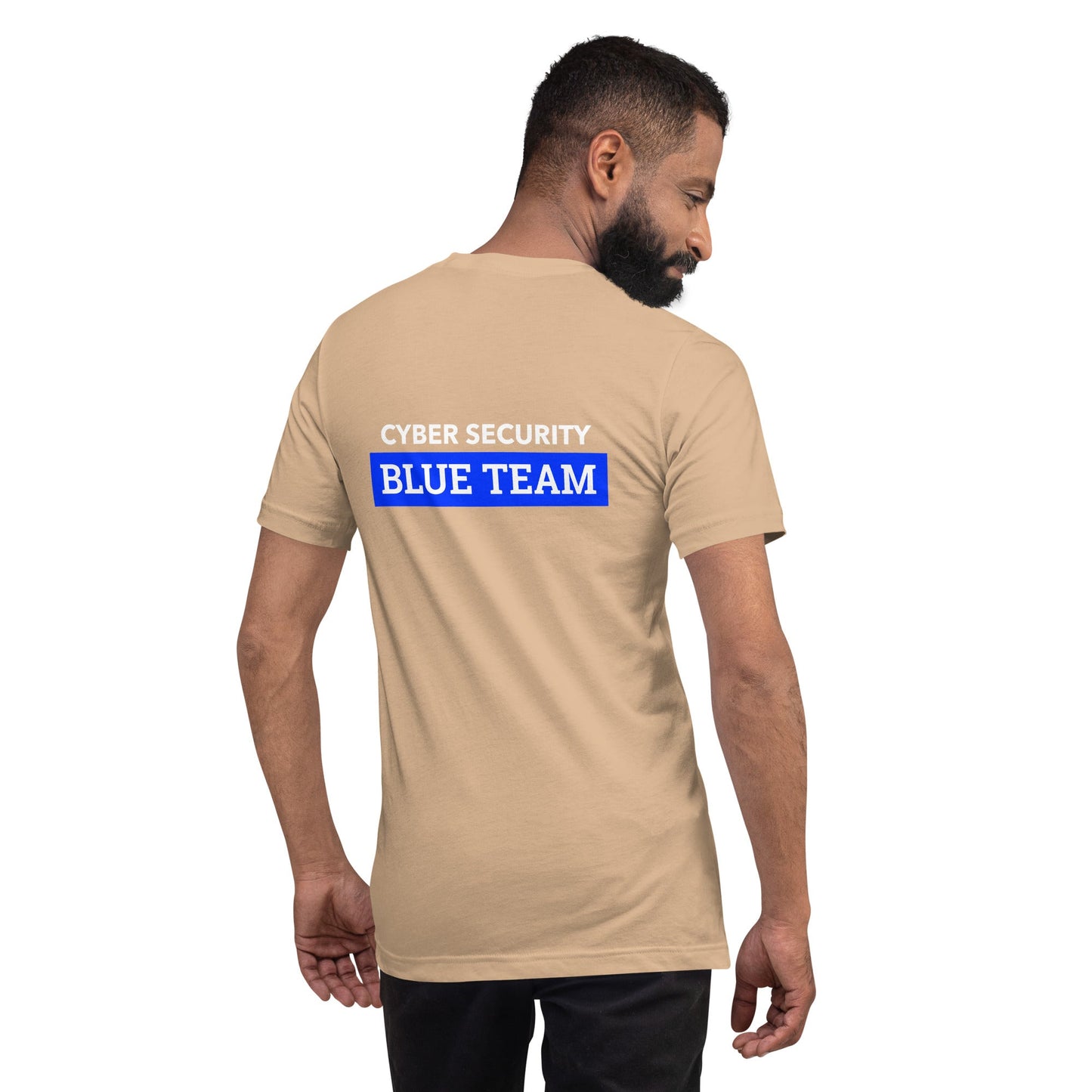 Cyber Security Blue Team V6 - Unisex t-shirt ( Back Print ) by DarkByteGear