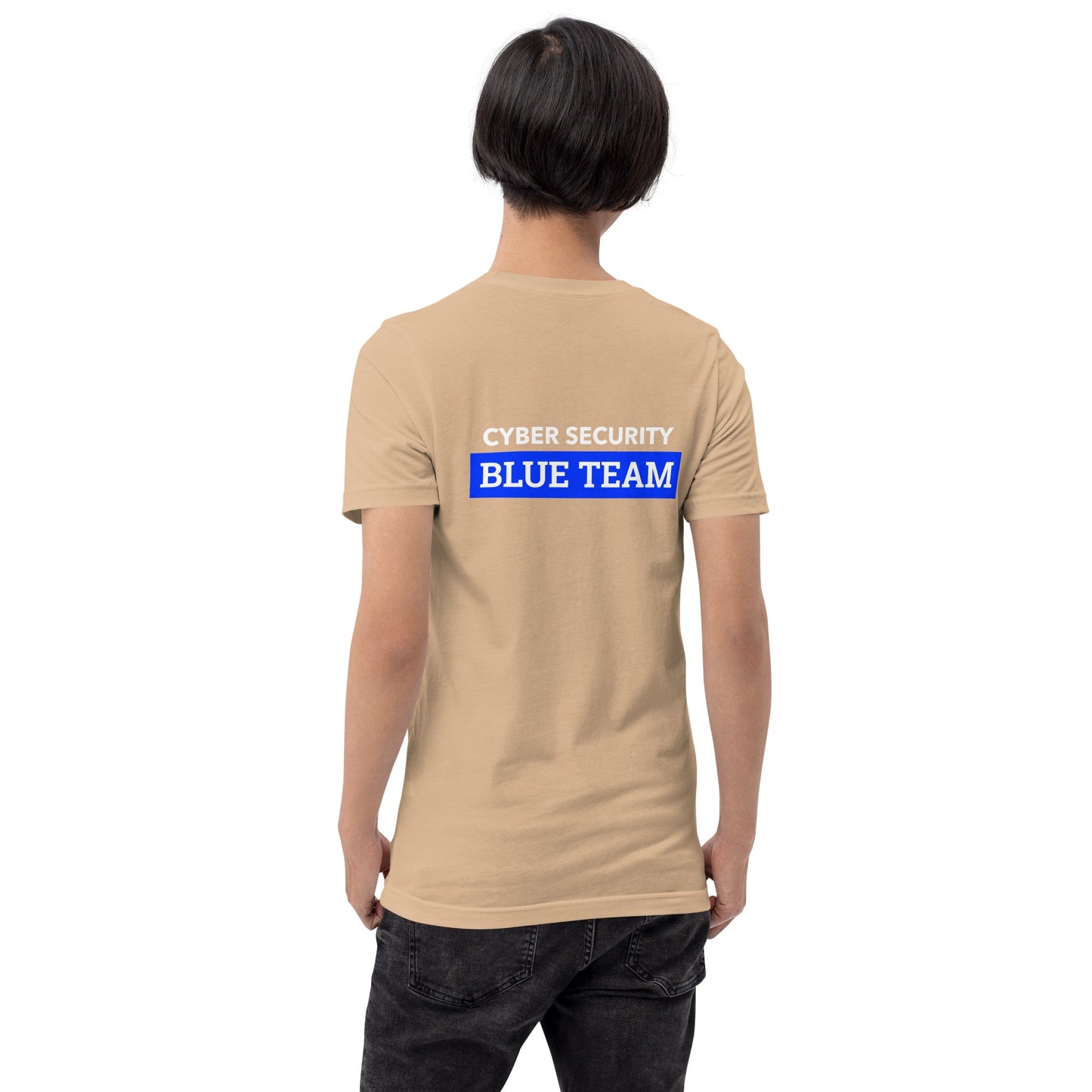 Cyber Security Blue Team V6 - Unisex t-shirt ( Back Print ) by DarkByteGear