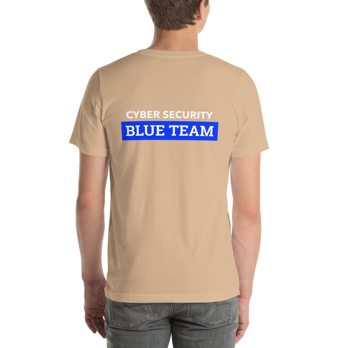 Cyber Security Blue Team V6 - Unisex t-shirt ( Back Print ) by DarkByteGear