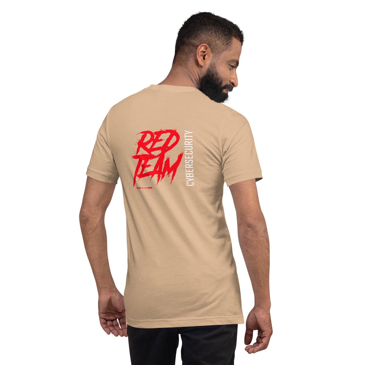 Cyber Security Red Team V6 - Unisex t-shirt ( Back Print ) by DarkByteGear