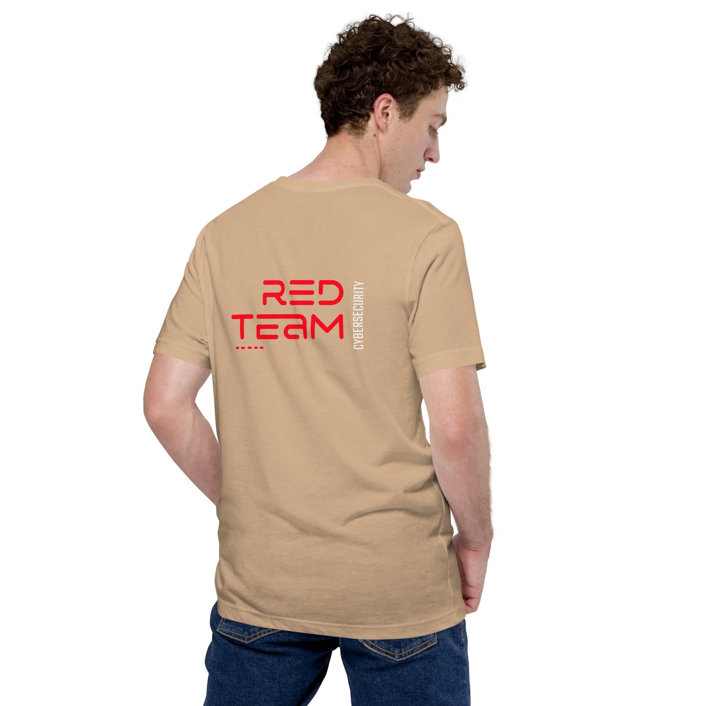 Cyber Security Red Team V11 - Unisex t-shirt ( Back Print ) by DarkByteGear