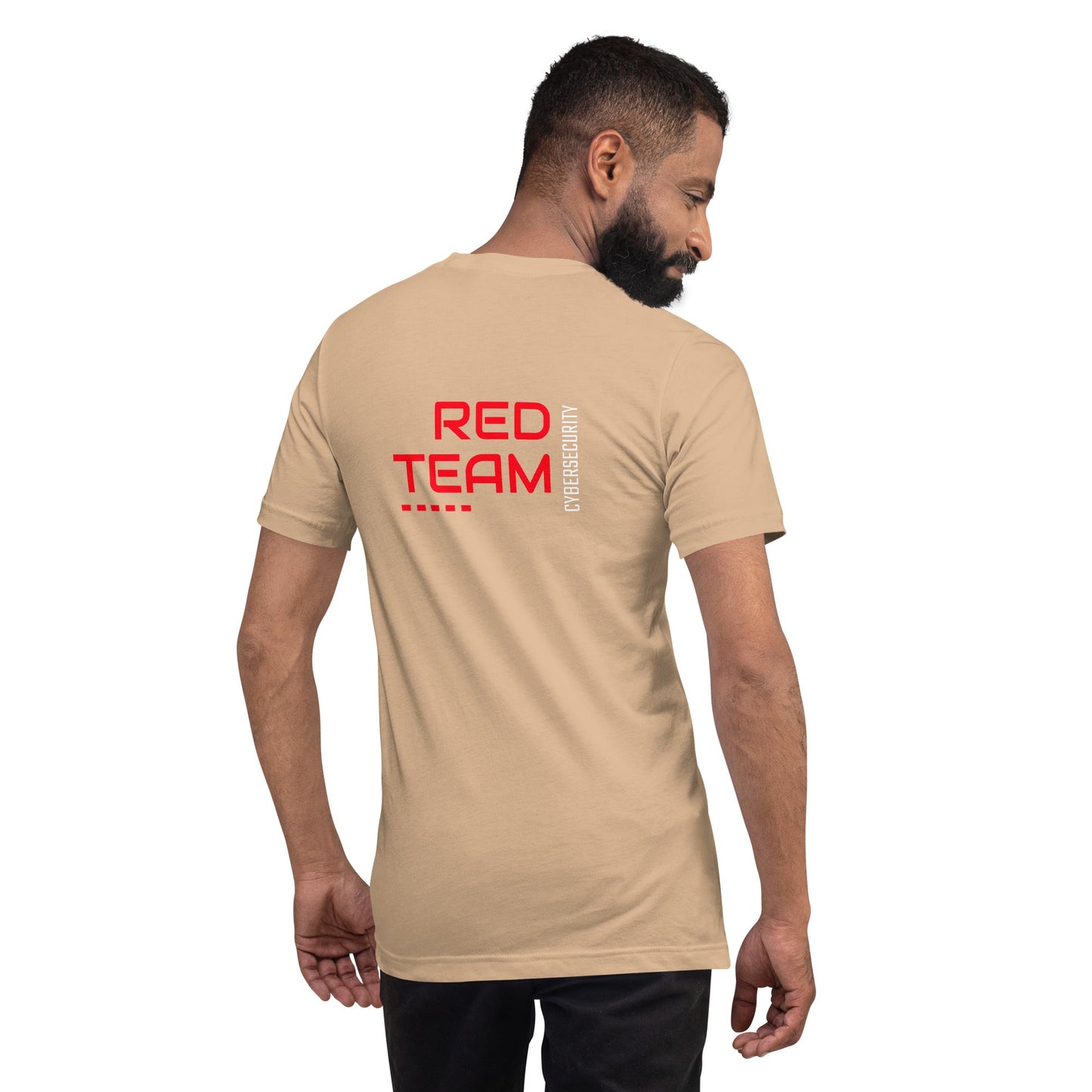 Cyber Security Red Team V14 - Unisex t-shirt ( Back Print ) by DarkByteGear