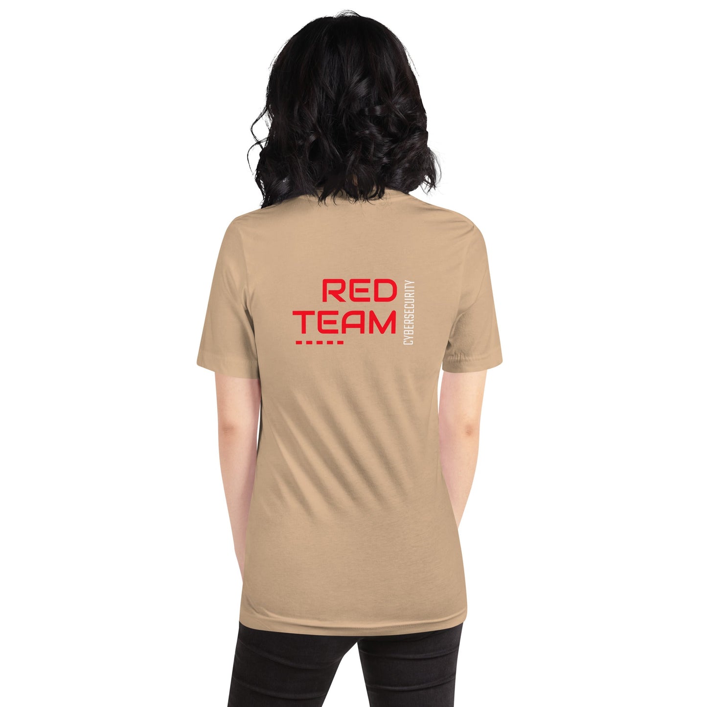 Cyber Security Red Team V14 - Unisex t-shirt ( Back Print ) by DarkByteGear