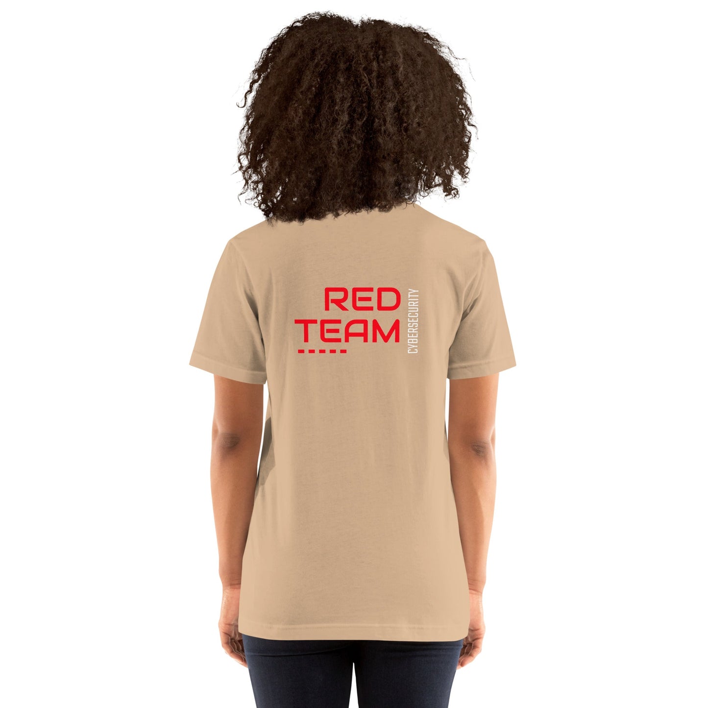 Cyber Security Red Team V14 - Unisex t-shirt ( Back Print ) by DarkByteGear