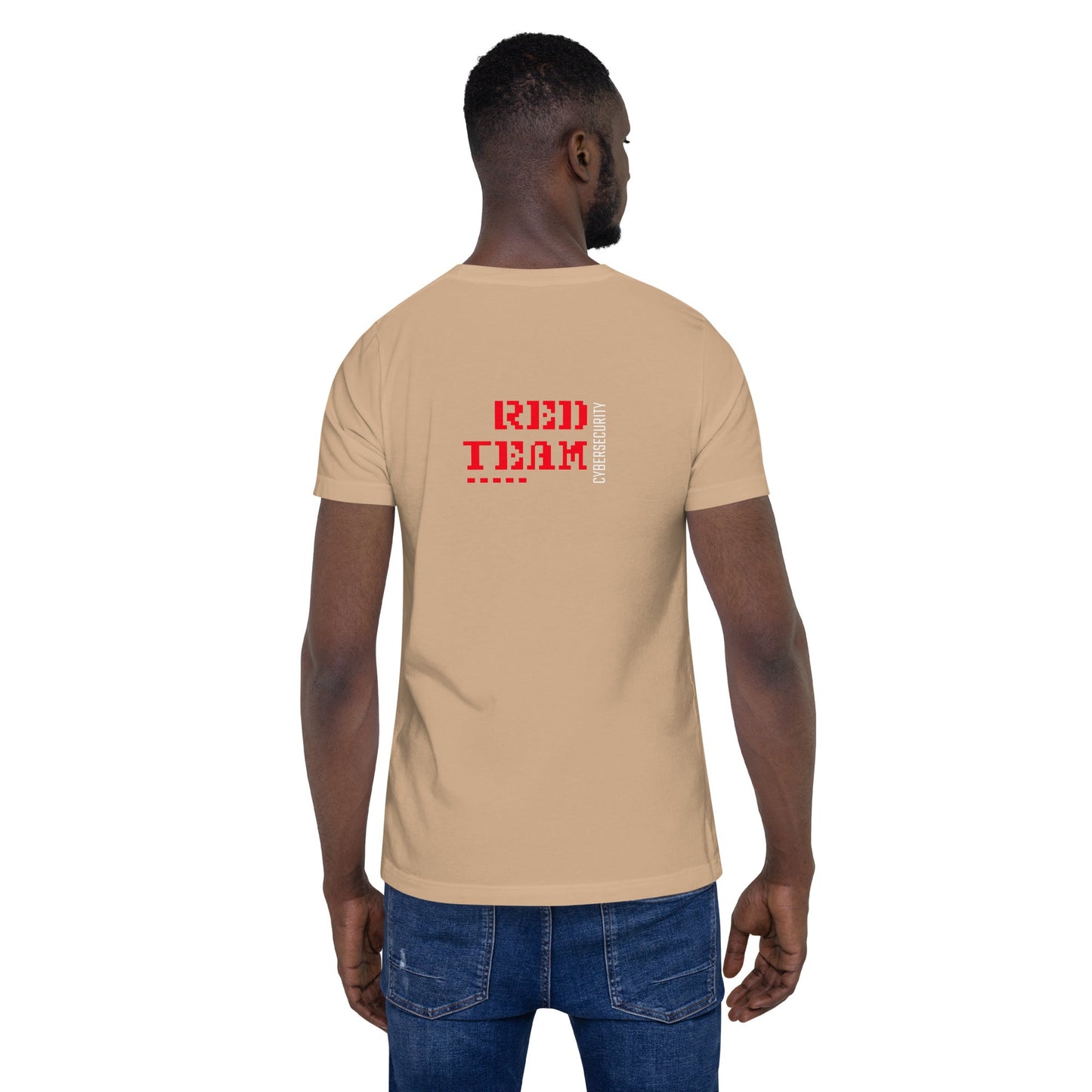 Cyber Security Red Team V15 - Unisex t-shirt ( Back Print ) by DarkByteGear