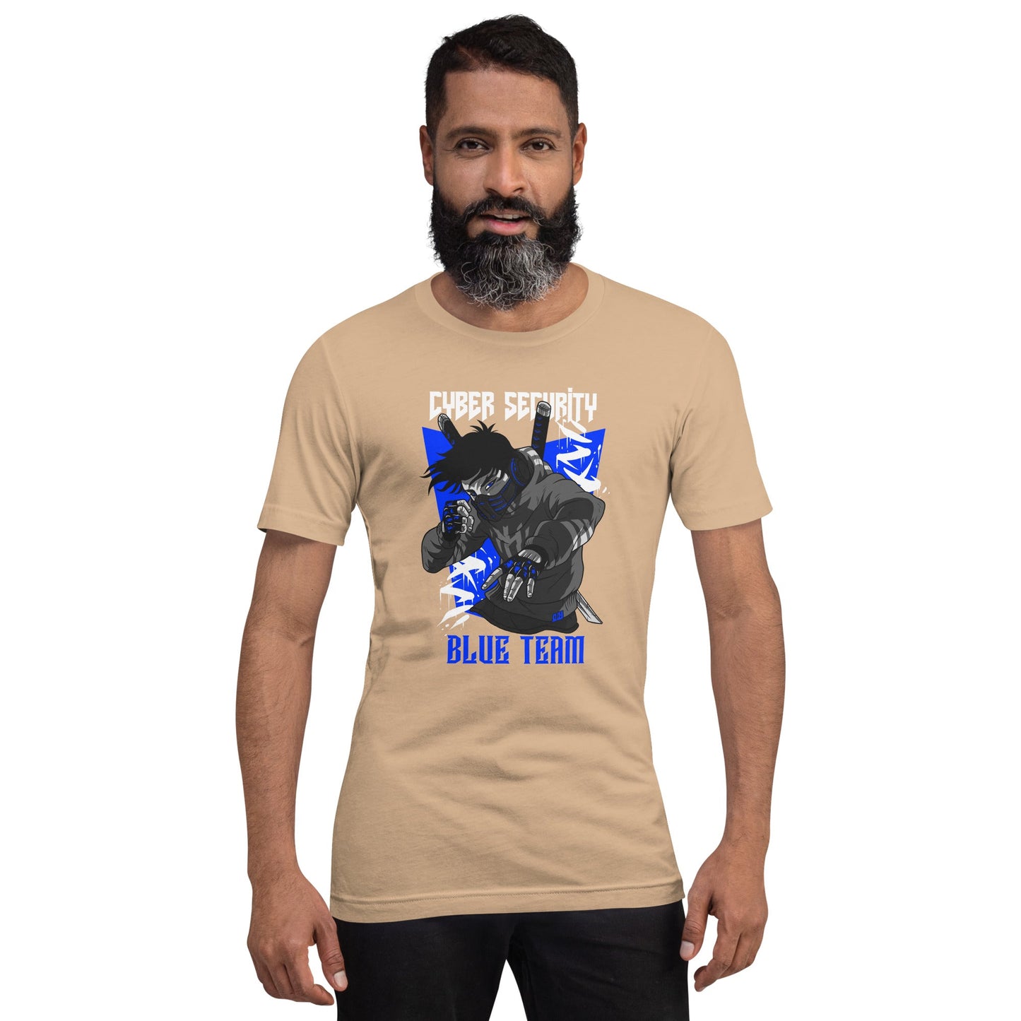 Cyber Security Blue Team V3 - Short-Sleeve Unisex T-Shirt by DarkByteGear