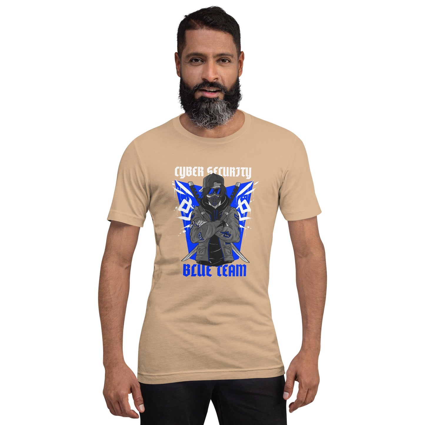 Cyber Security Blue Team V3 - Short-Sleeve Unisex T-Shirt by DarkByteGear