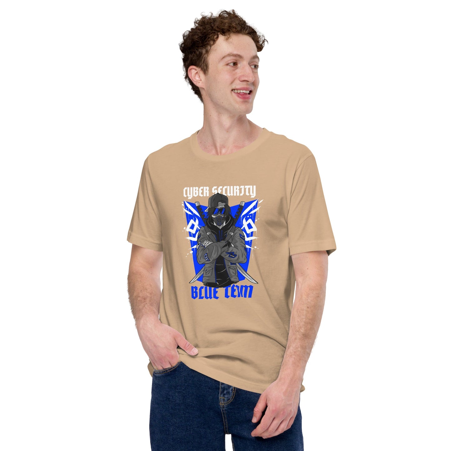 Cyber Security Blue Team V3 - Short-Sleeve Unisex T-Shirt by DarkByteGear