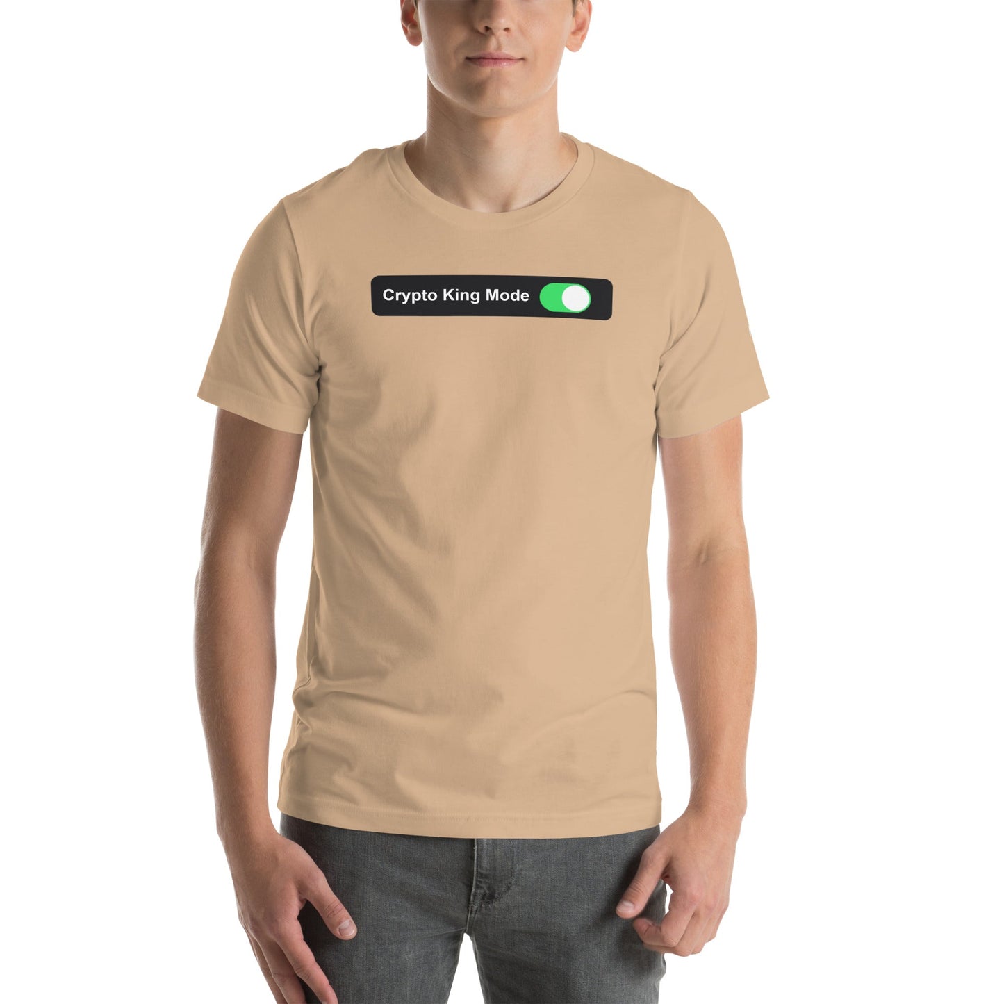 Crypto King Mode On - Unisex t-shirt by DarkByteGear