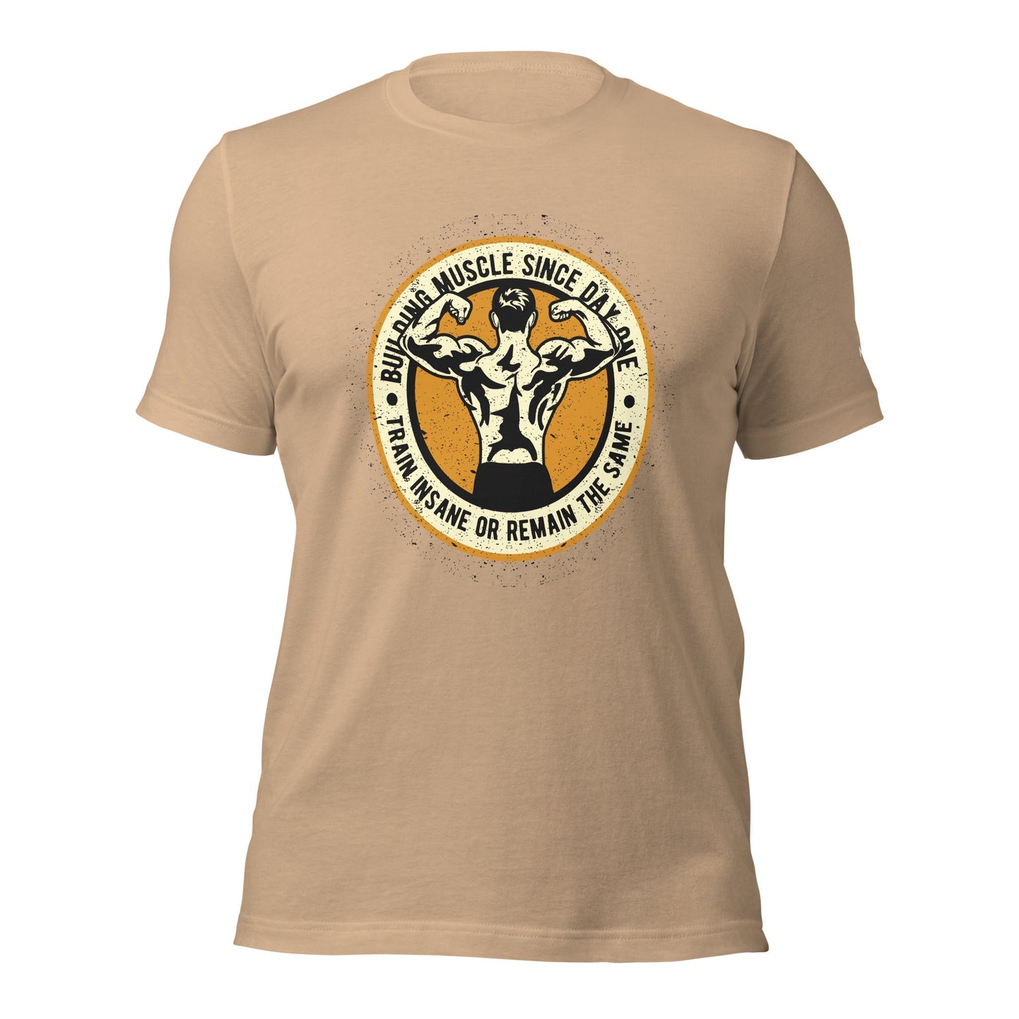Building muscles since Day one - Unisex t-shirt by DarkByteGear