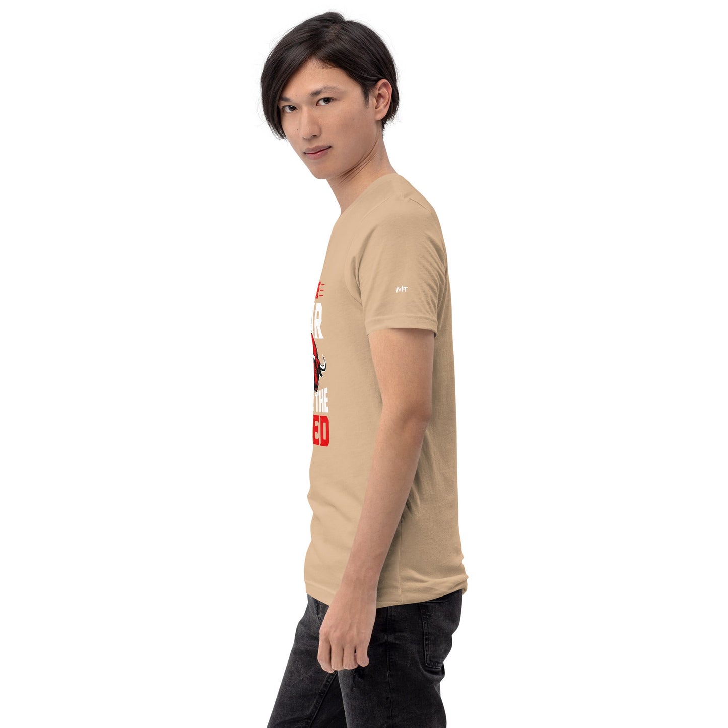 Buy the Fear; Sell the Greed V1 - Unisex t-shirt by DarkByteGear