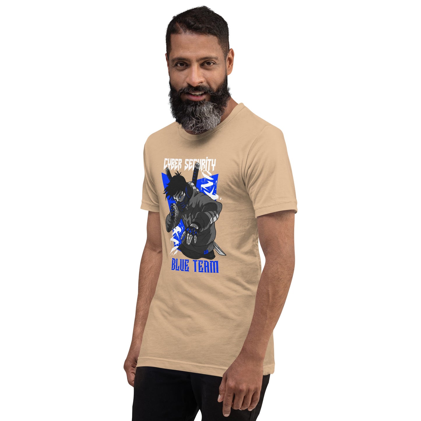 Cyber Security Blue Team V3 - Short-Sleeve Unisex T-Shirt by DarkByteGear