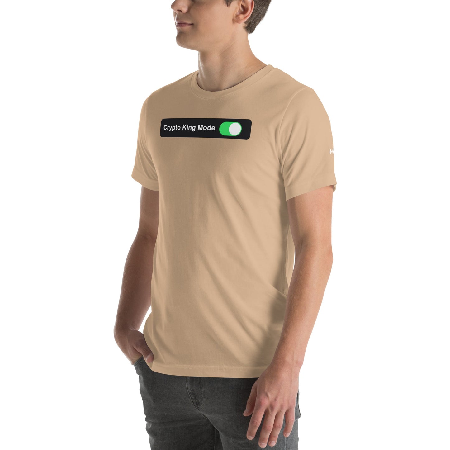 Crypto King Mode On - Unisex t-shirt by DarkByteGear