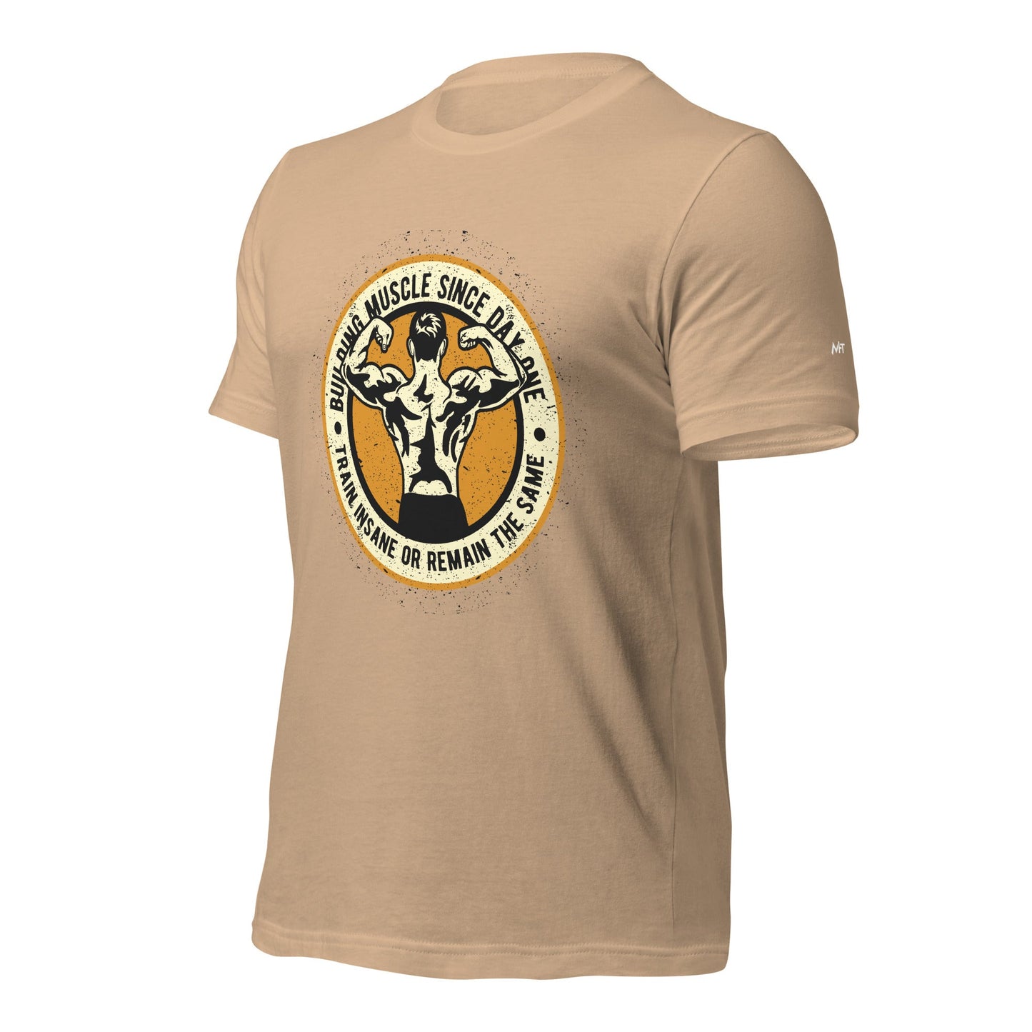 Building muscles since Day one - Unisex t-shirt by DarkByteGear