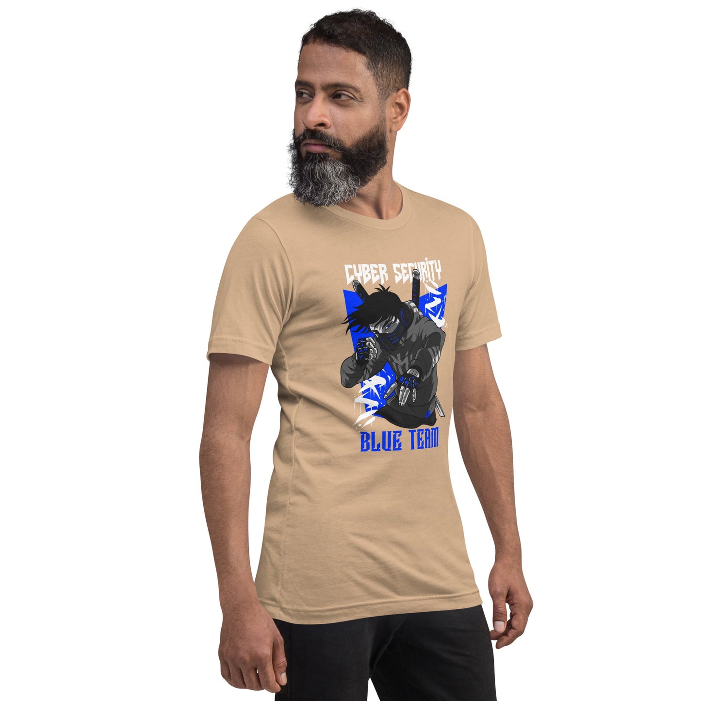 Cyber Security Blue Team V3 - Short-Sleeve Unisex T-Shirt by DarkByteGear