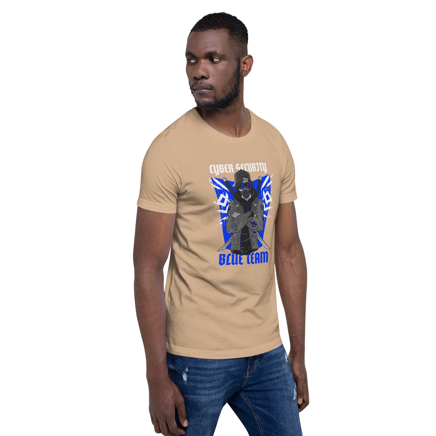 Cyber Security Blue Team V3 - Short-Sleeve Unisex T-Shirt by DarkByteGear