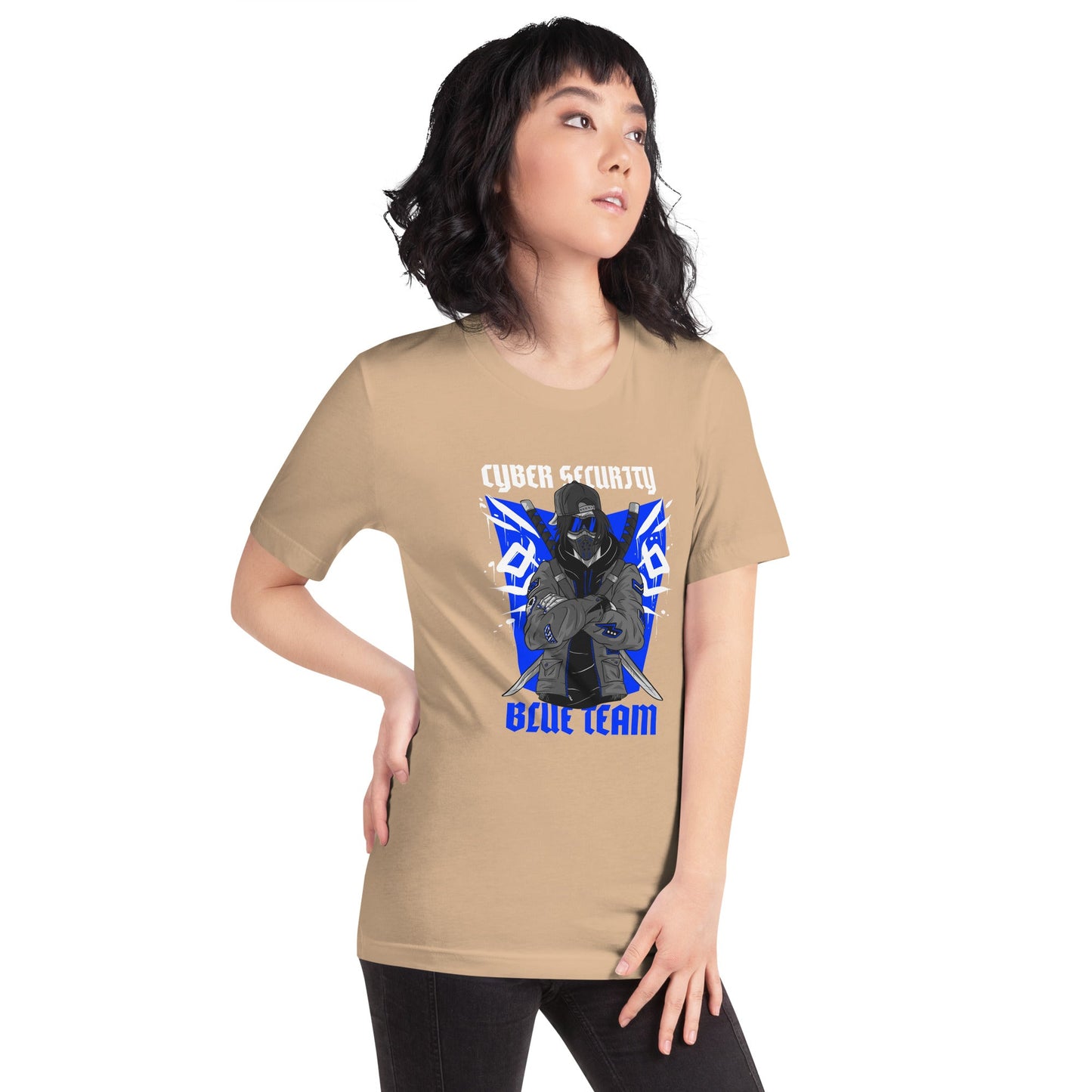 Cyber Security Blue Team V3 - Short-Sleeve Unisex T-Shirt by DarkByteGear