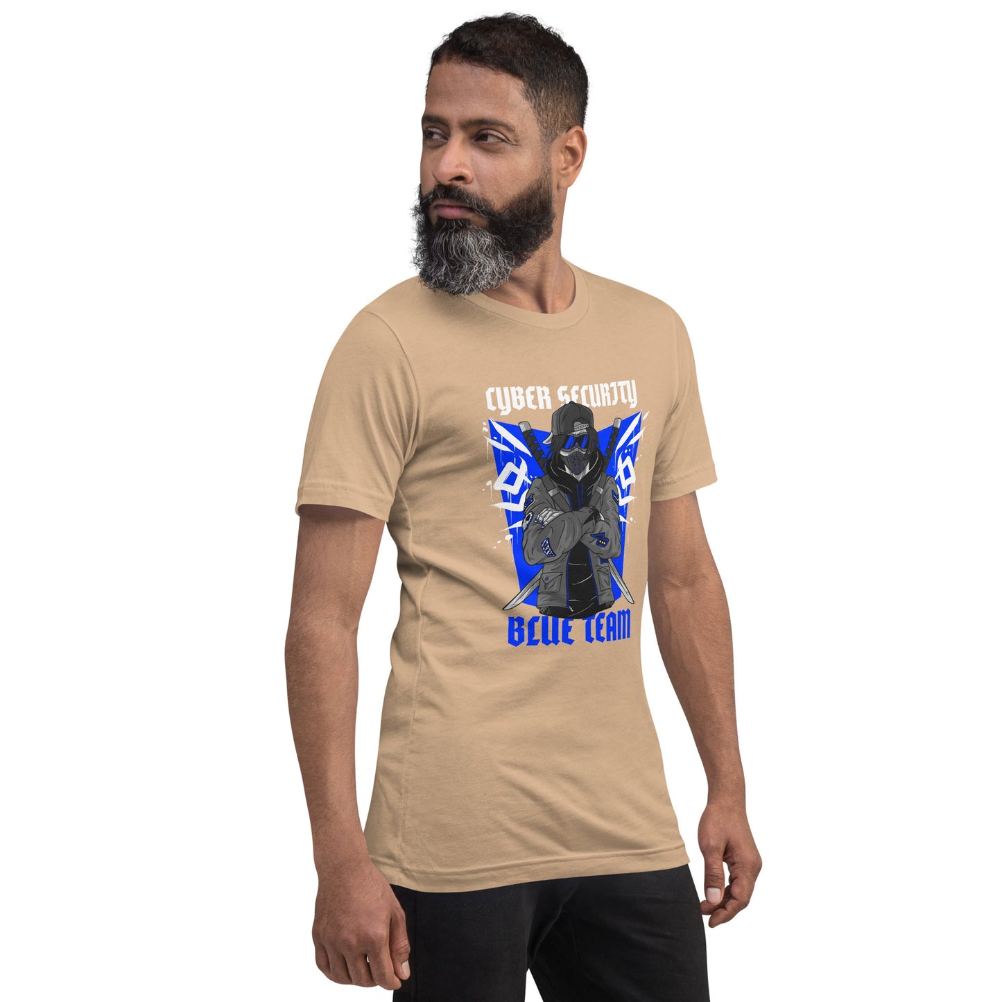 Cyber Security Blue Team V3 - Short-Sleeve Unisex T-Shirt by DarkByteGear