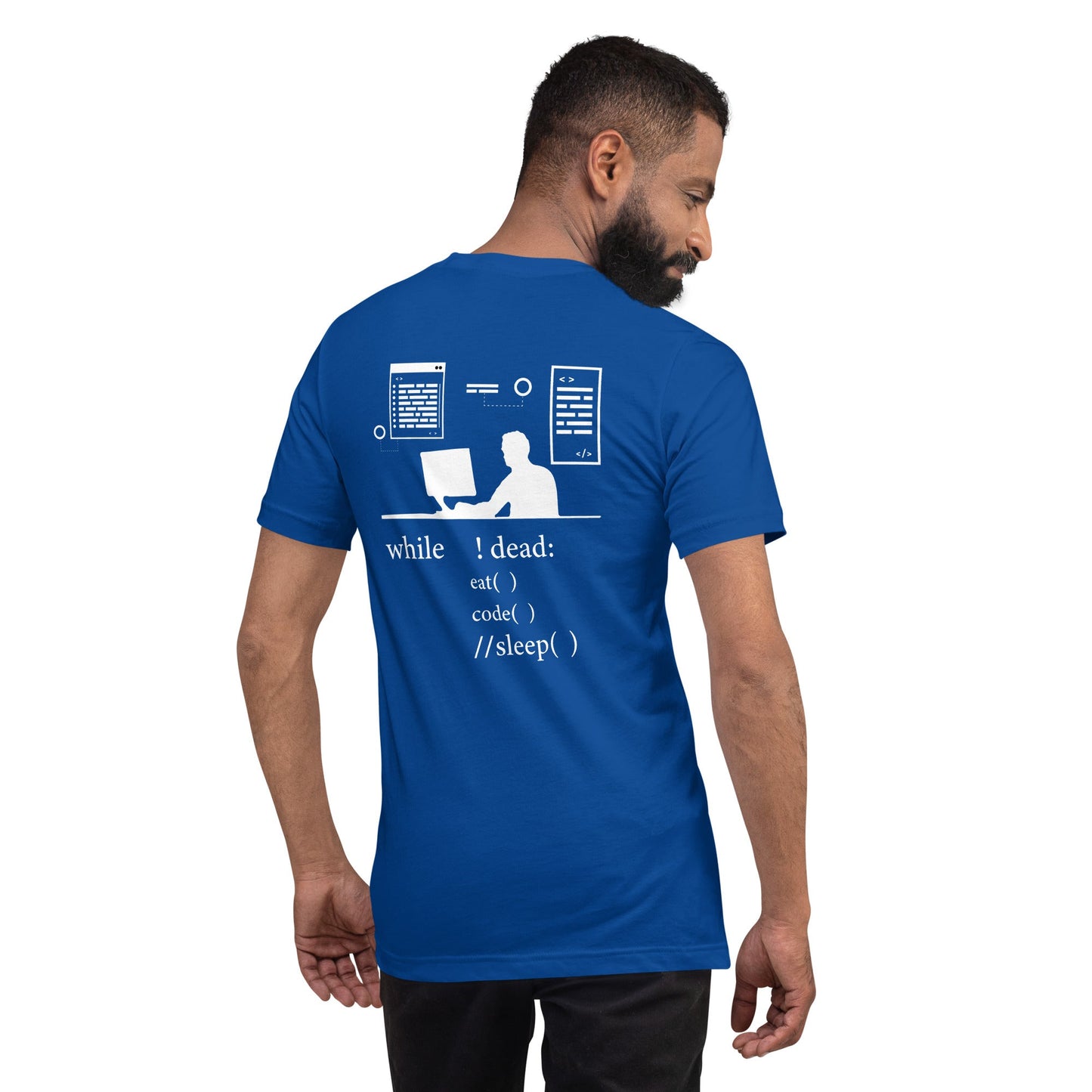 Computer Science - Unisex t-shirt (back print) by DarkByteGear