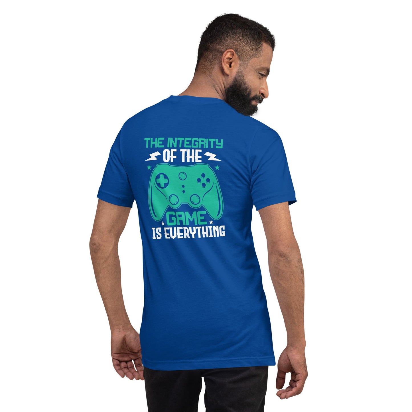 The Integrity of the Game is Everything (Swarna) - Unisex t-shirt ( Back Print ) by DarkByteGear