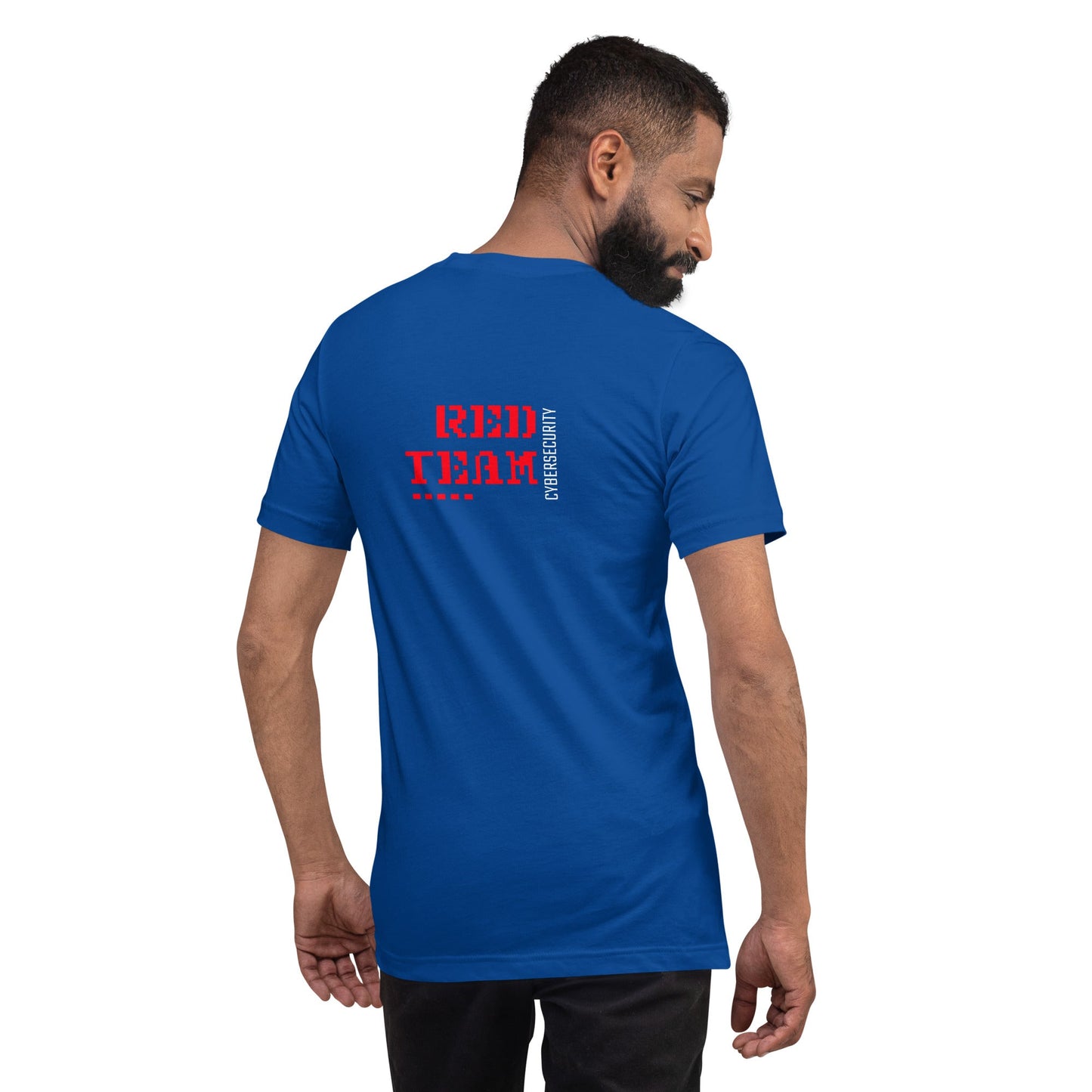 Cyber Security Red Team V15 - Unisex t-shirt ( Back Print ) by DarkByteGear
