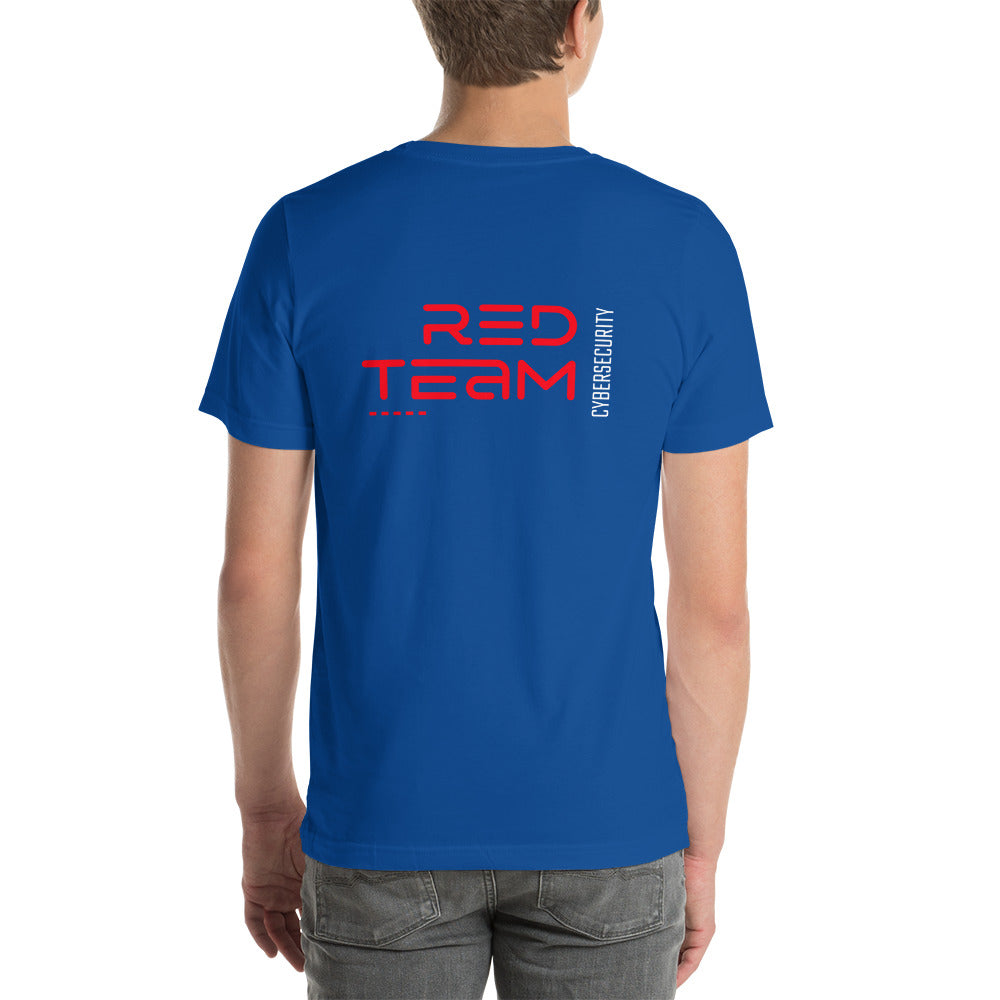 Cyber Security Red Team V11 - Unisex t-shirt ( Back Print ) by DarkByteGear