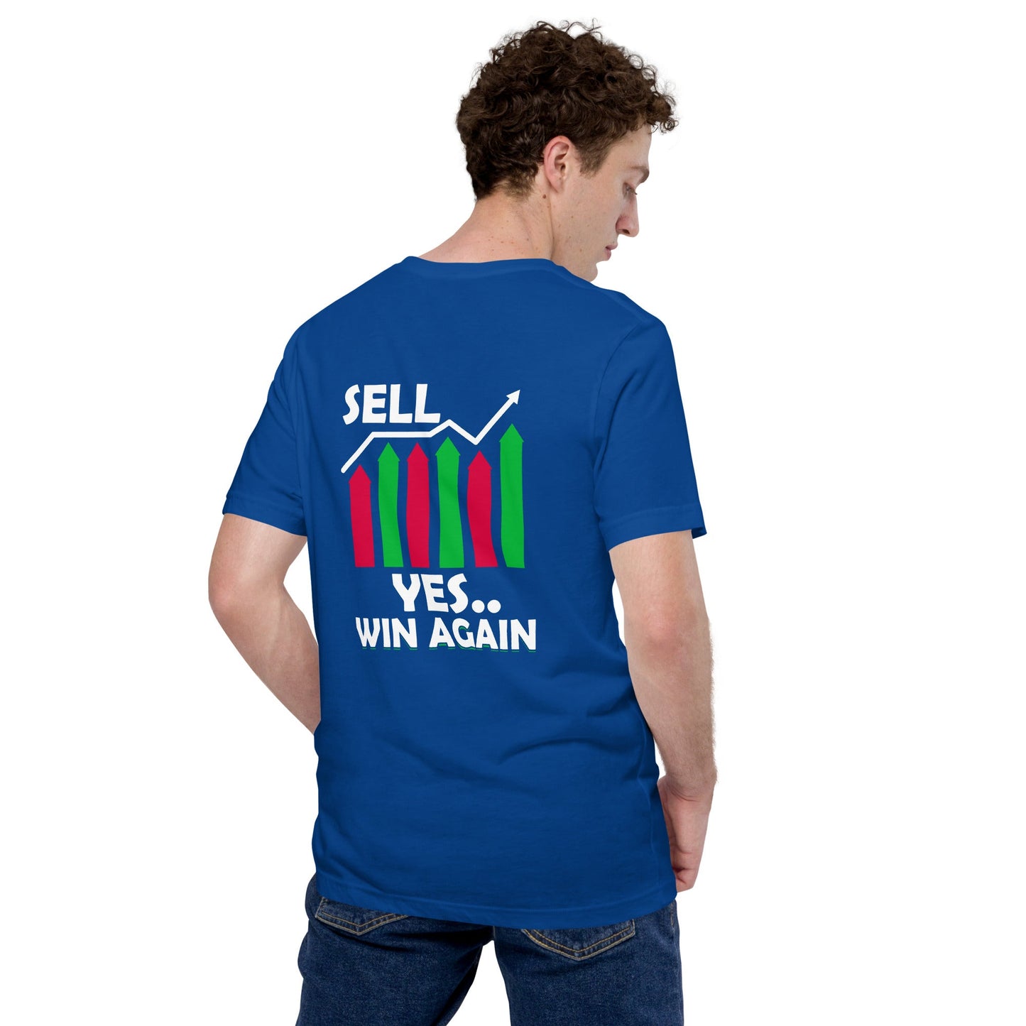 Sell: Yes..Win again! - Unisex t-shirt ( Back Print ) by DarkByteGear