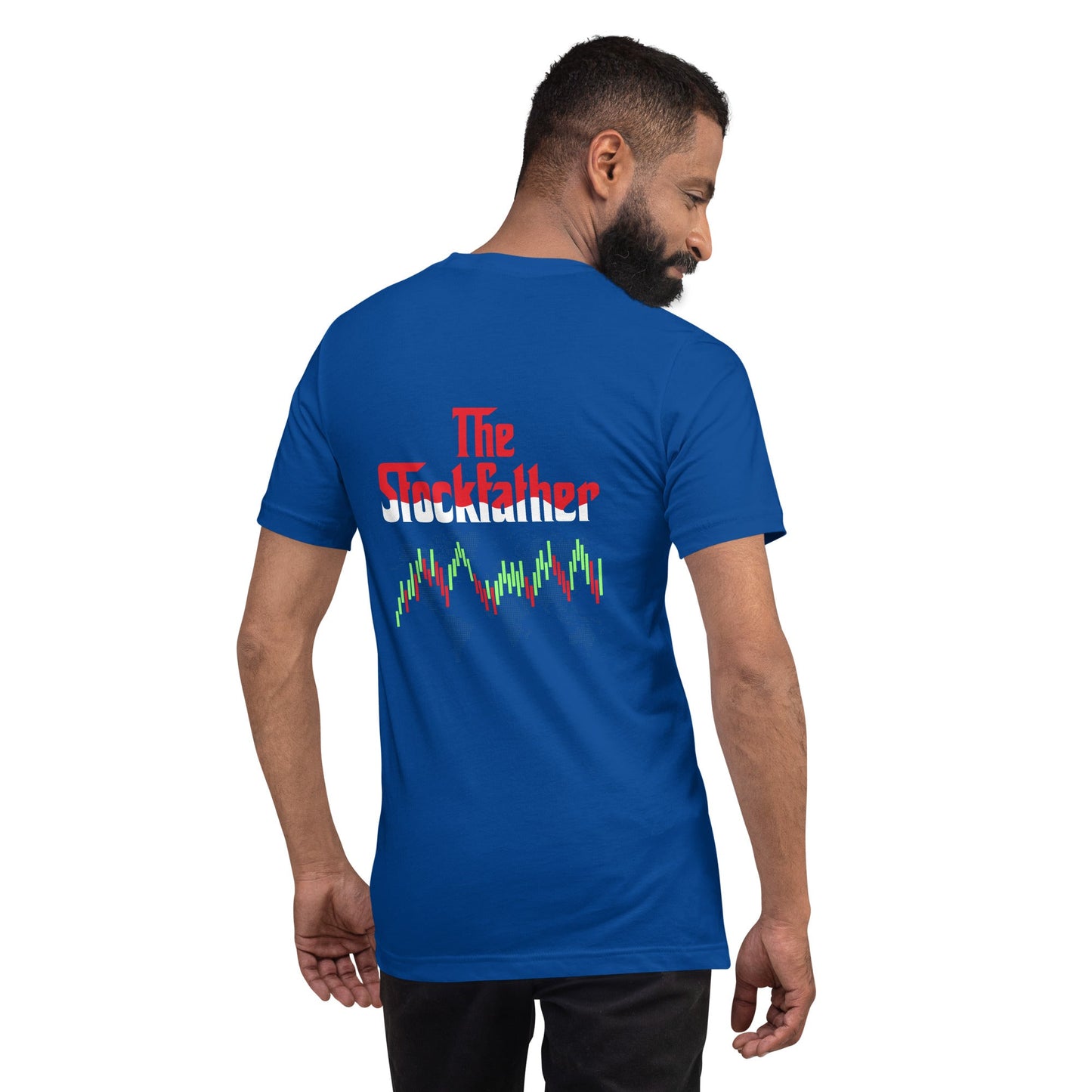 The Stockfather - Unisex t-shirt ( Back Print ) by DarkByteGear