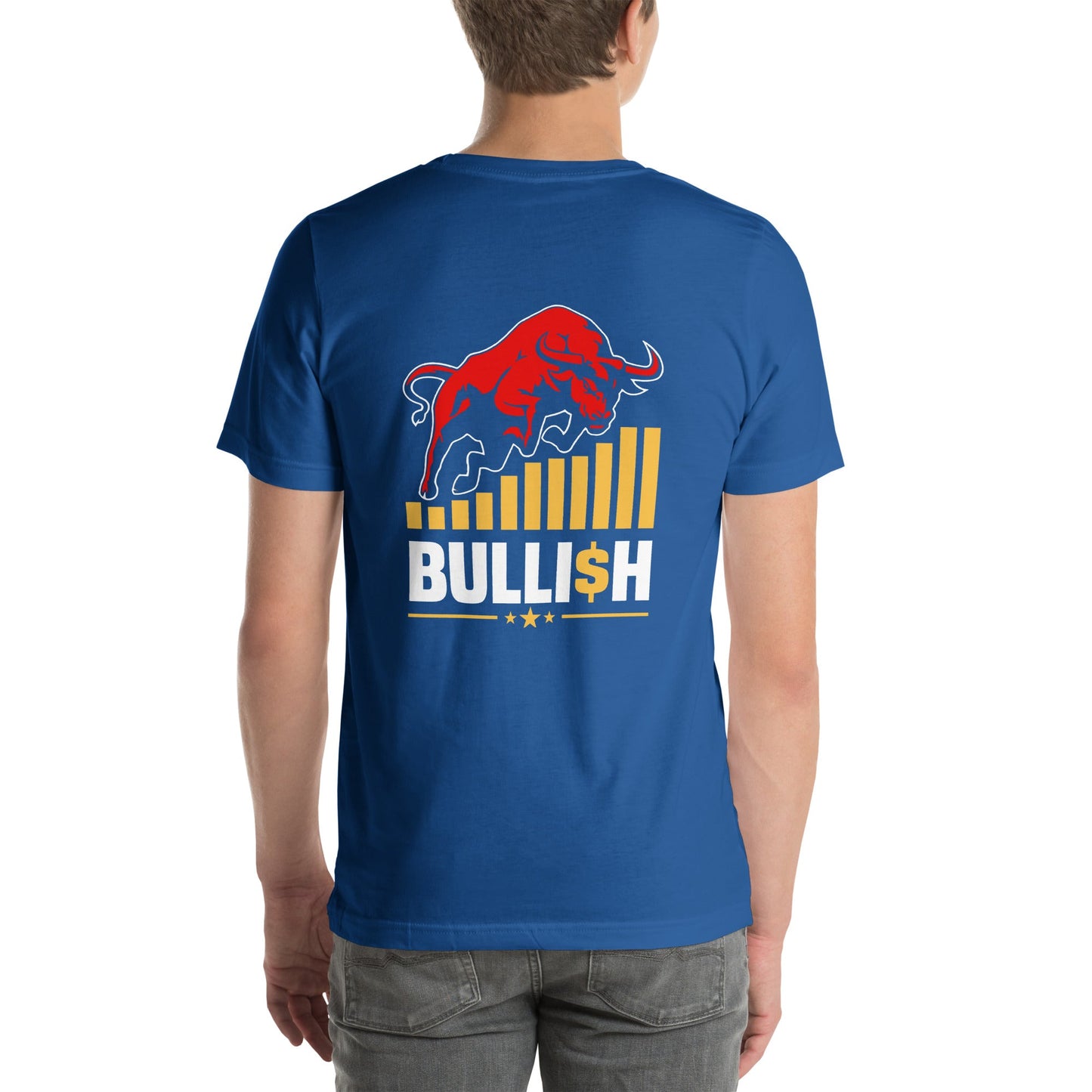 BULLI$H - Unisex t-shirt ( Back Print ) by DarkByteGear