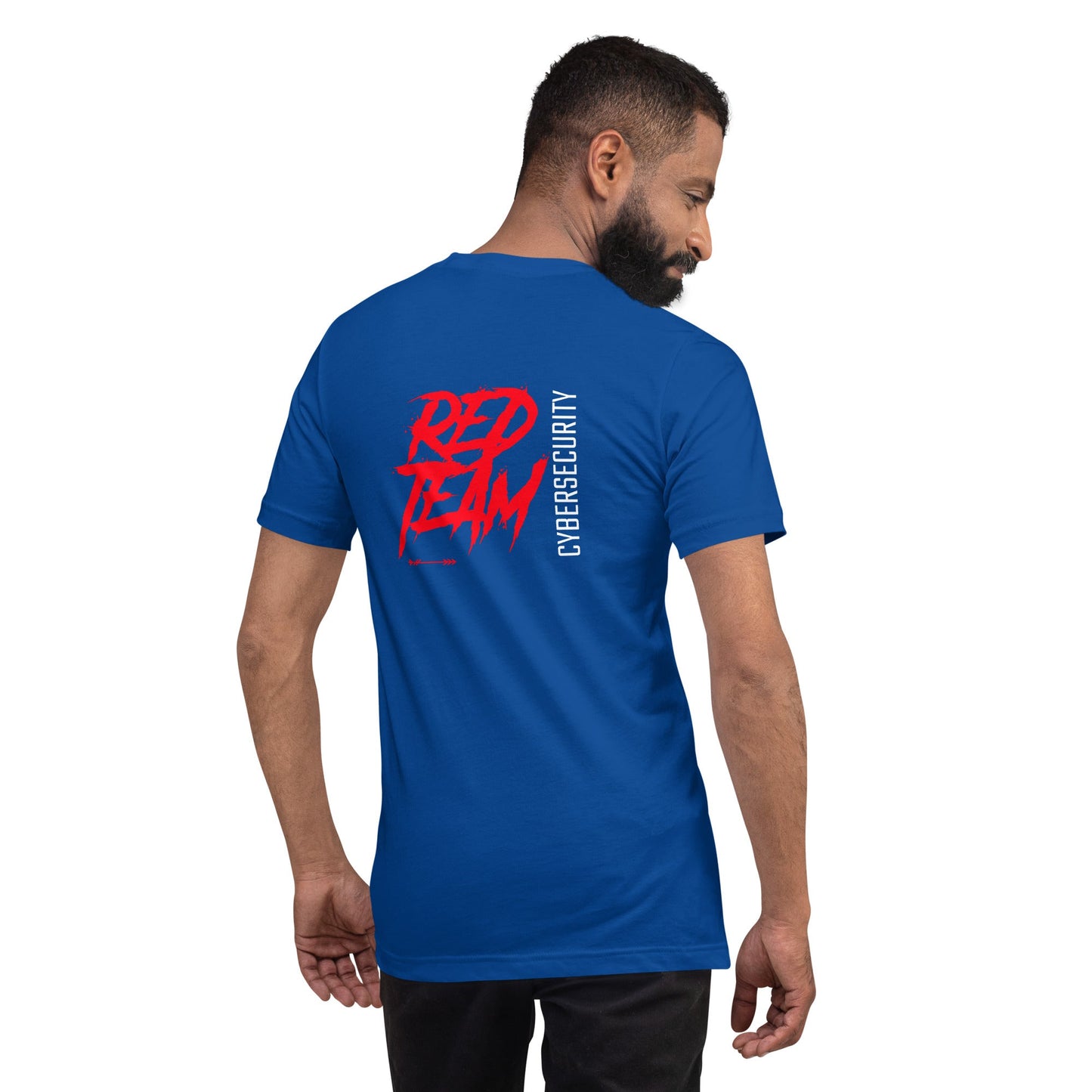 Cyber Security Red Team V6 - Unisex t-shirt ( Back Print ) by DarkByteGear