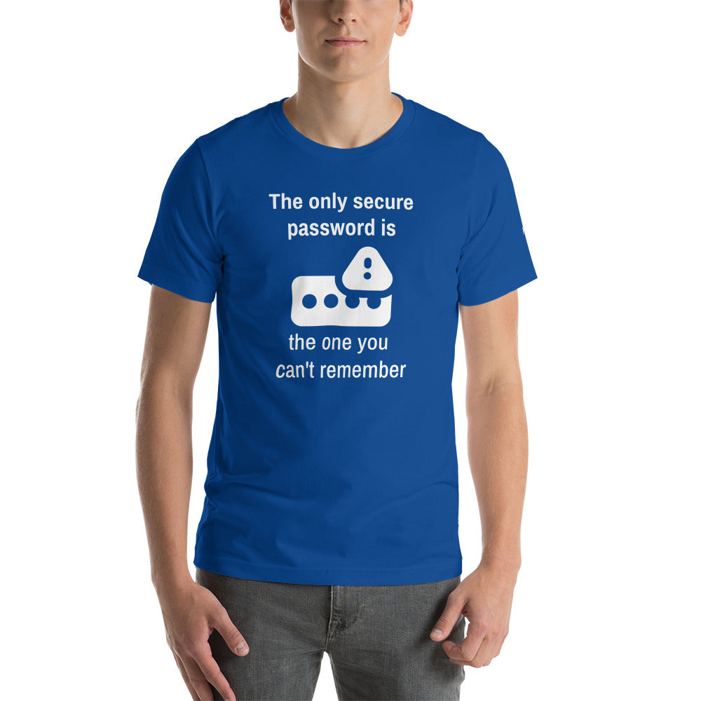 The only secure password - Unisex t-shirt by DarkByteGear