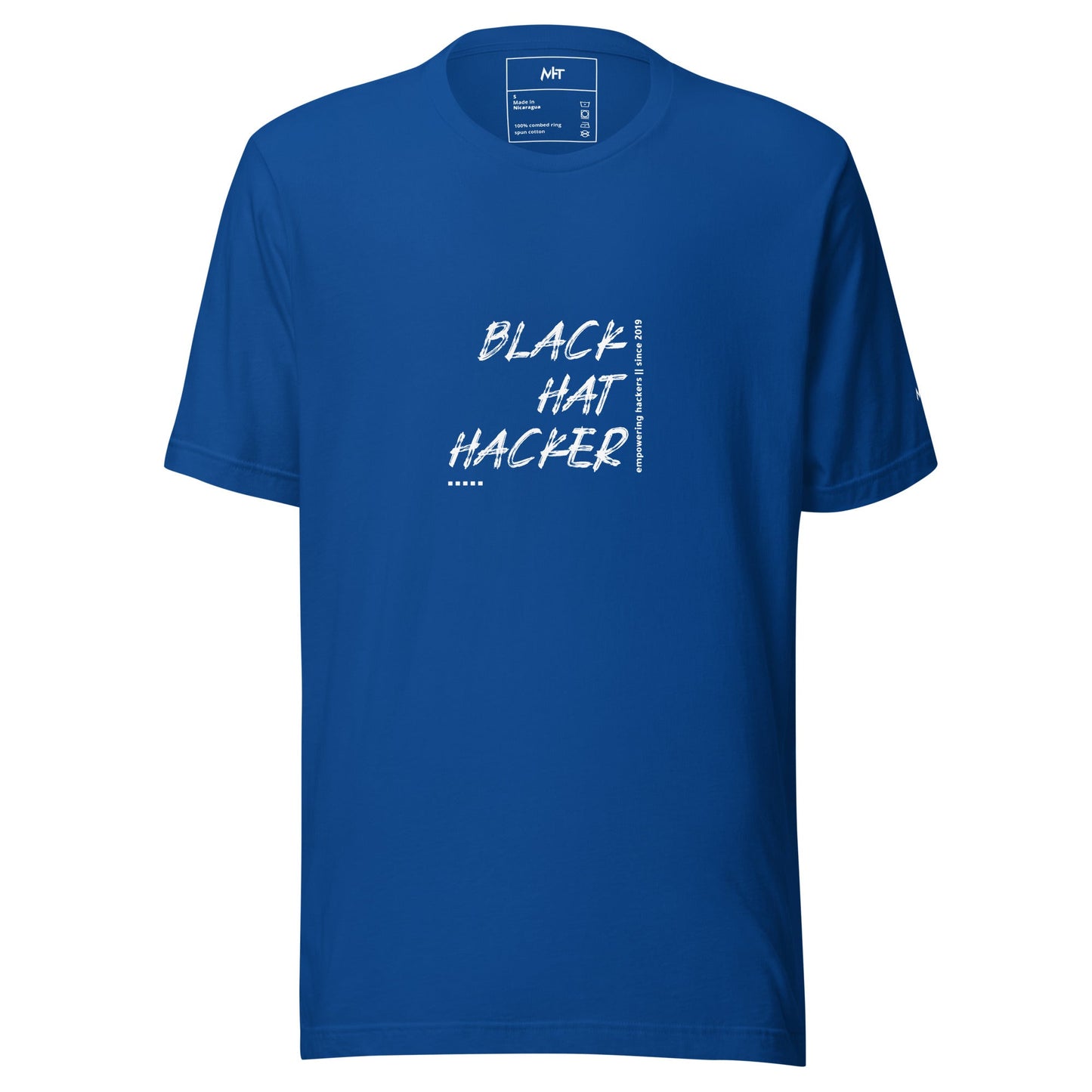 Black Hat Hacker V10 Unisex t-shirt by DarkByteGear